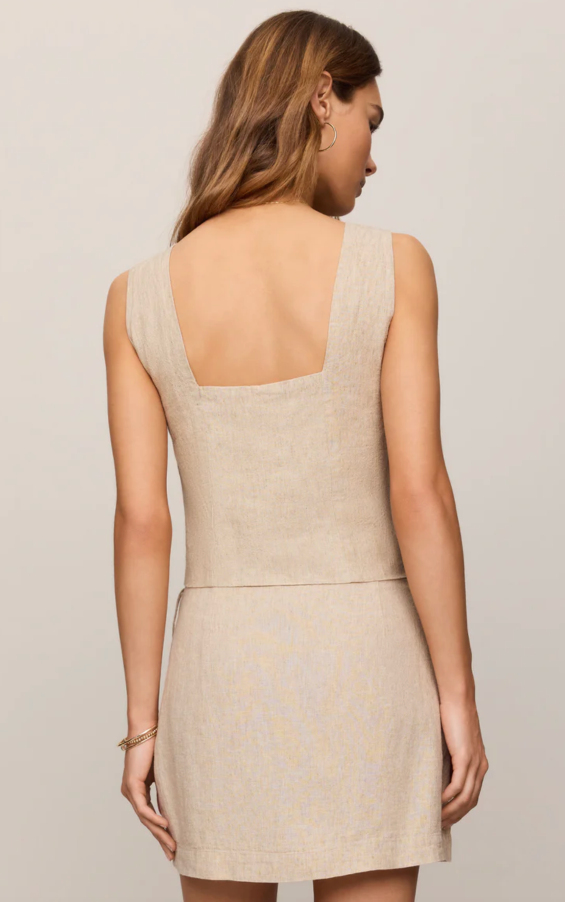 MAGNOLIA LINEN TOP