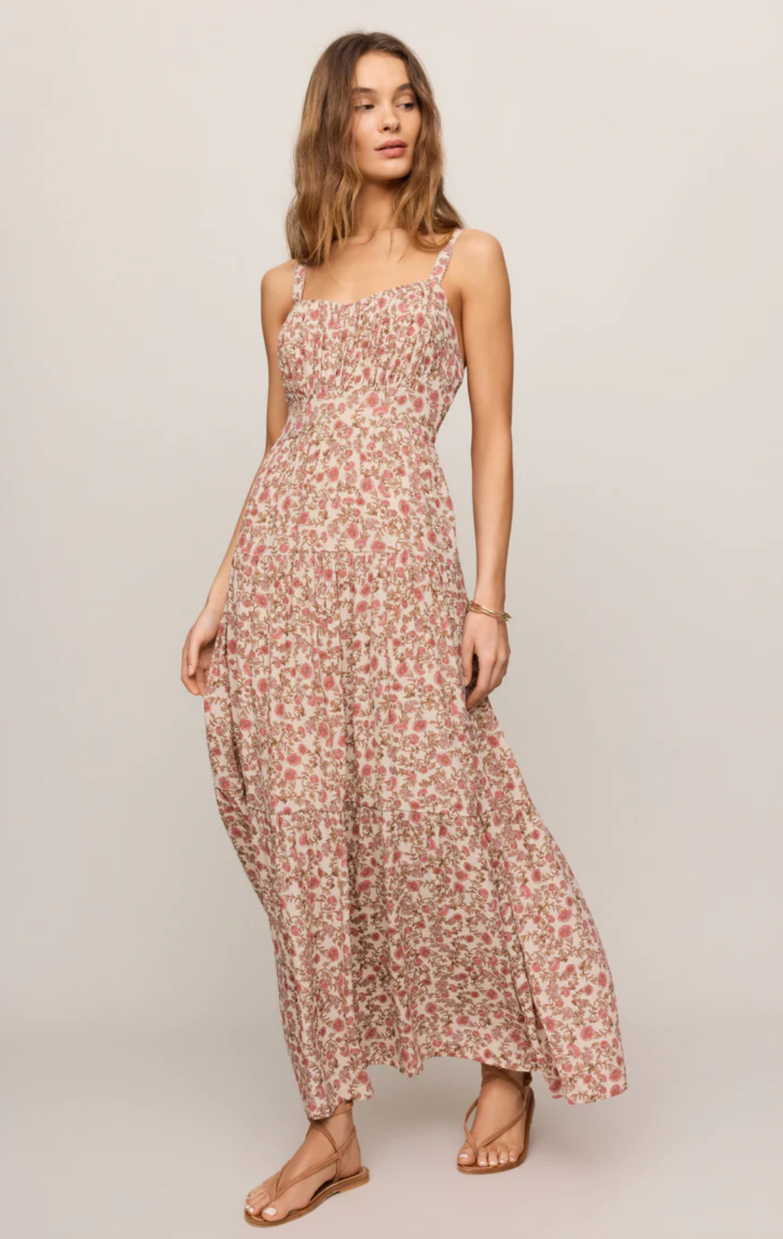 MINDY FLORAL MAXI DRESS