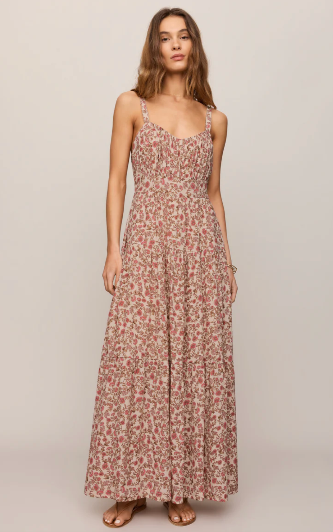 MINDY FLORAL MAXI DRESS