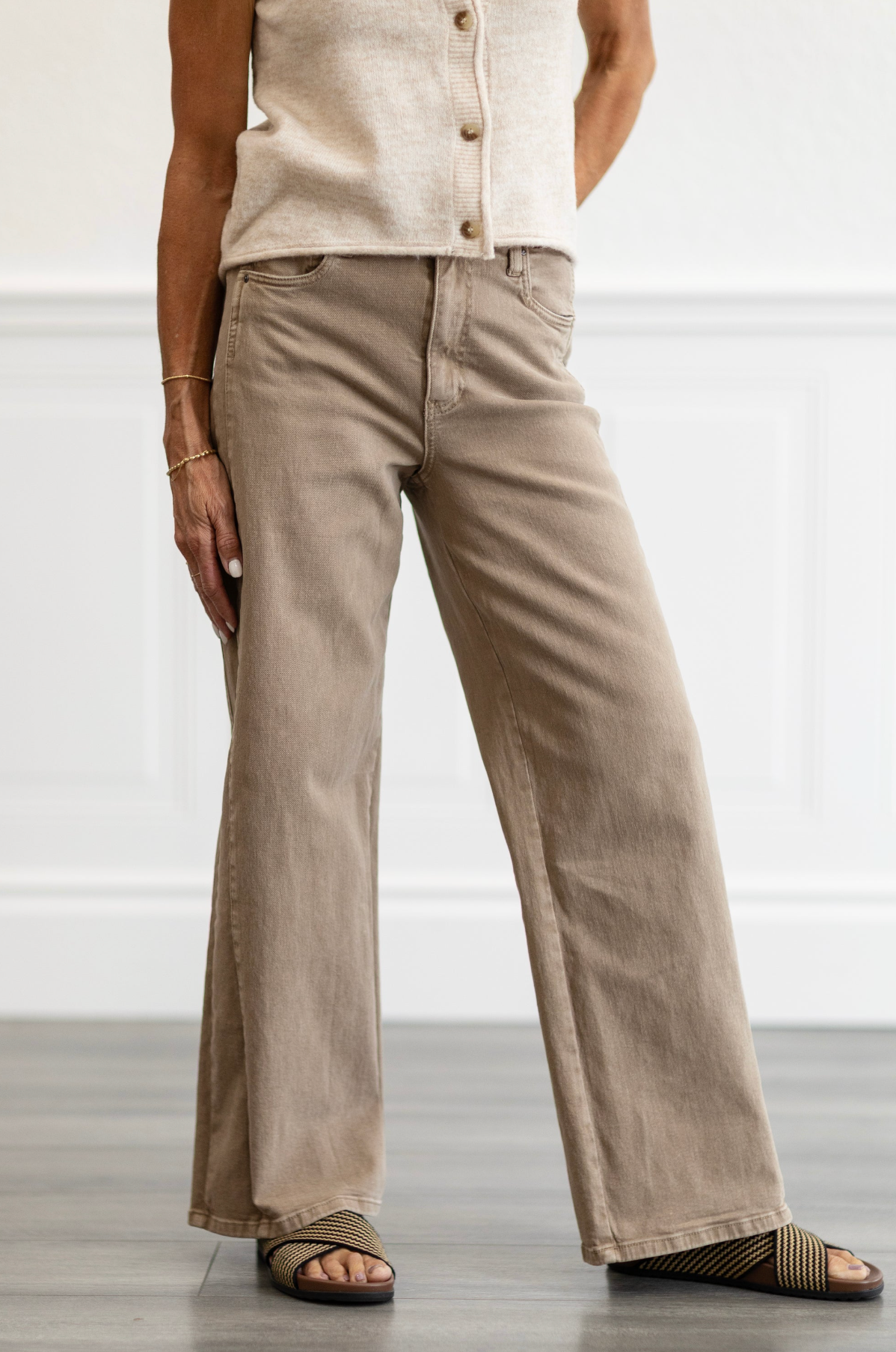 MEG HIGH RISE WIDE LEG