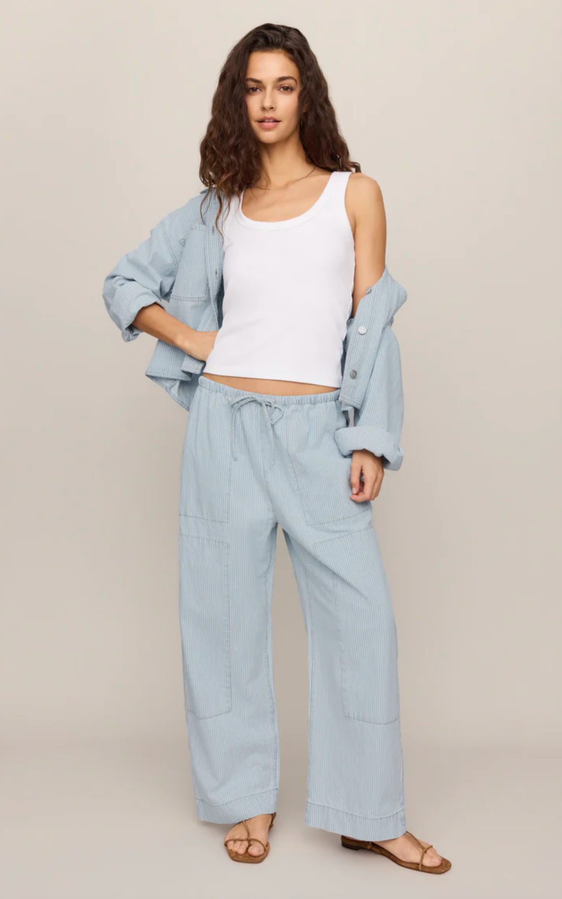 SOFT DENIM CARPENTER PANT