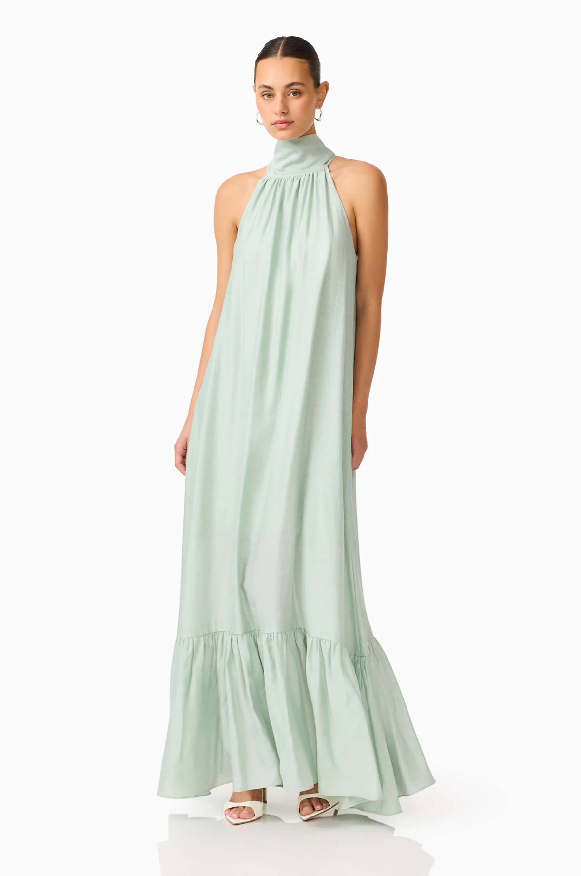 ISALINE HALTER MAXI DRESS