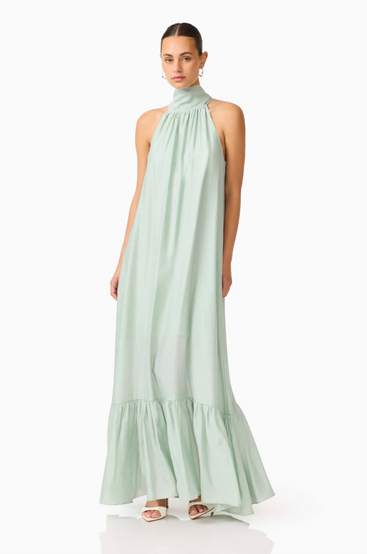 ISALINE HALTER MAXI DRESS