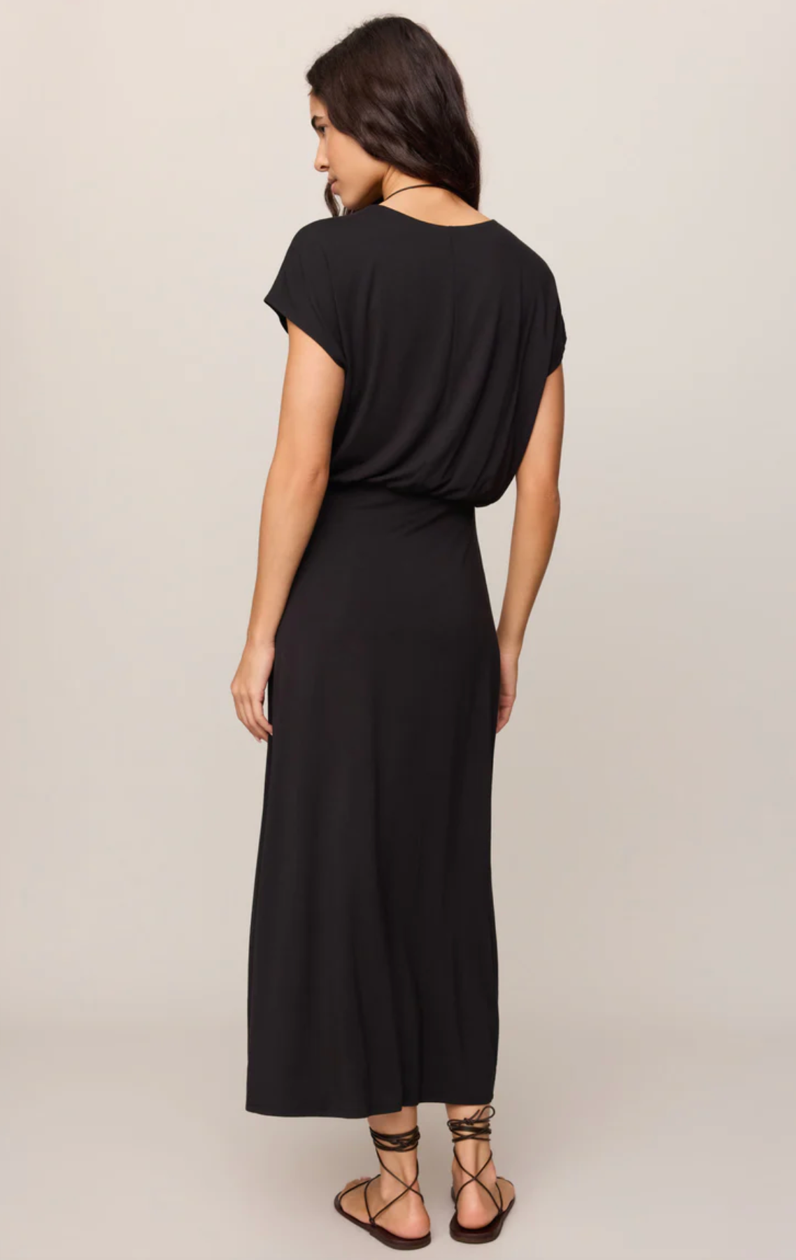 ANIKA JERSEY MIDI DRESS