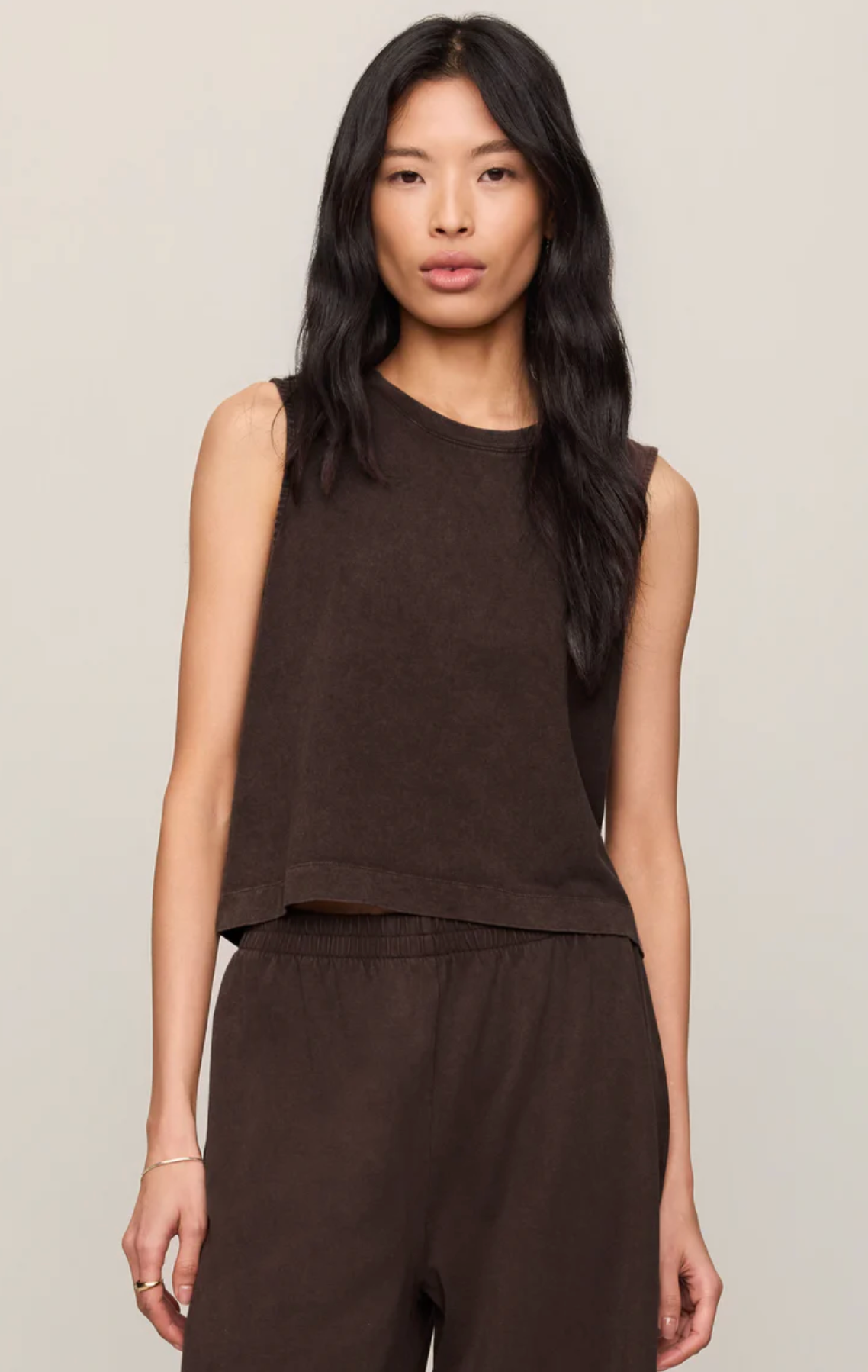 SLOANE JERSEY MUSCLE TANK