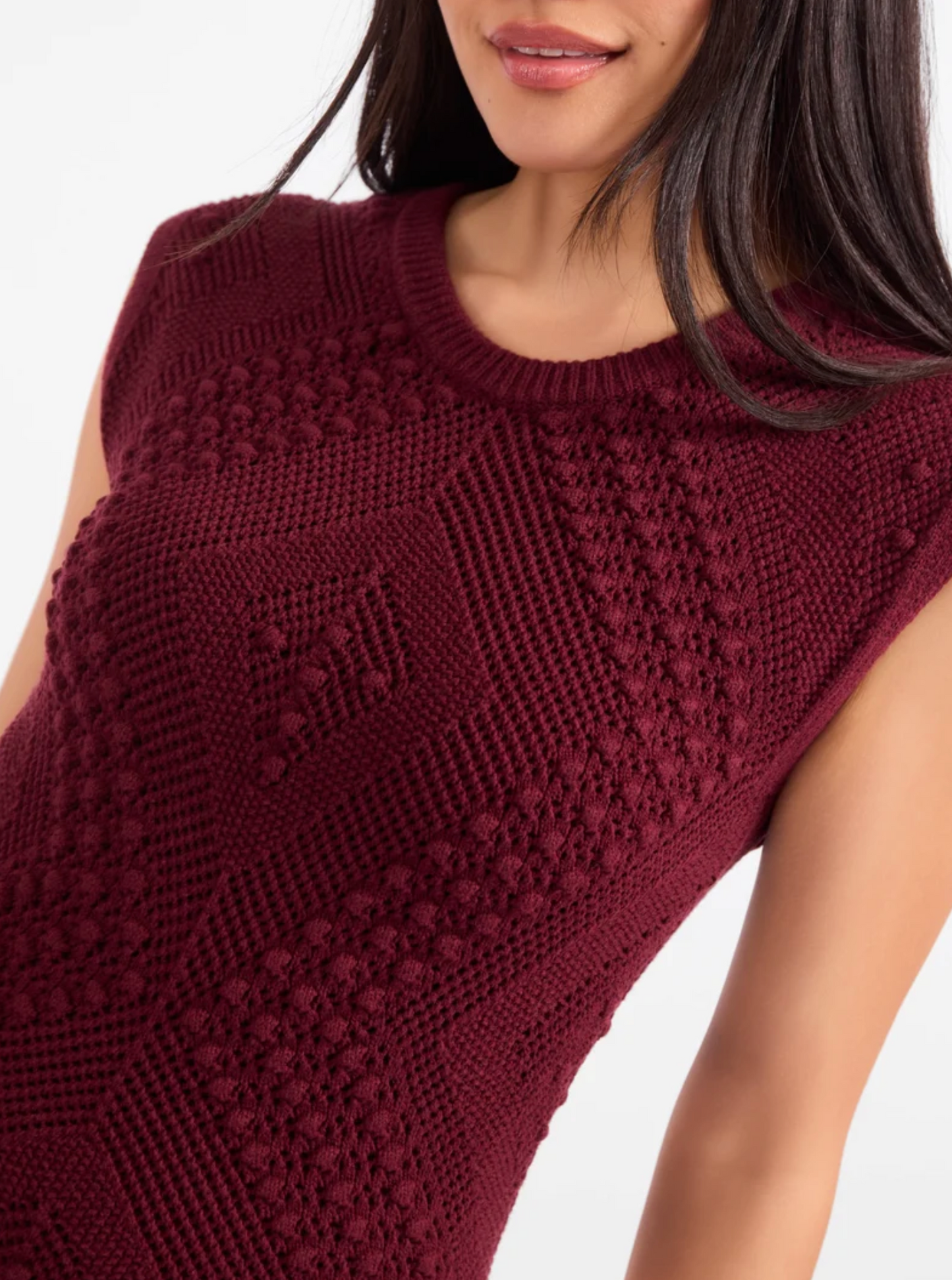 WANDERING INTRICATE KNIT DRESS