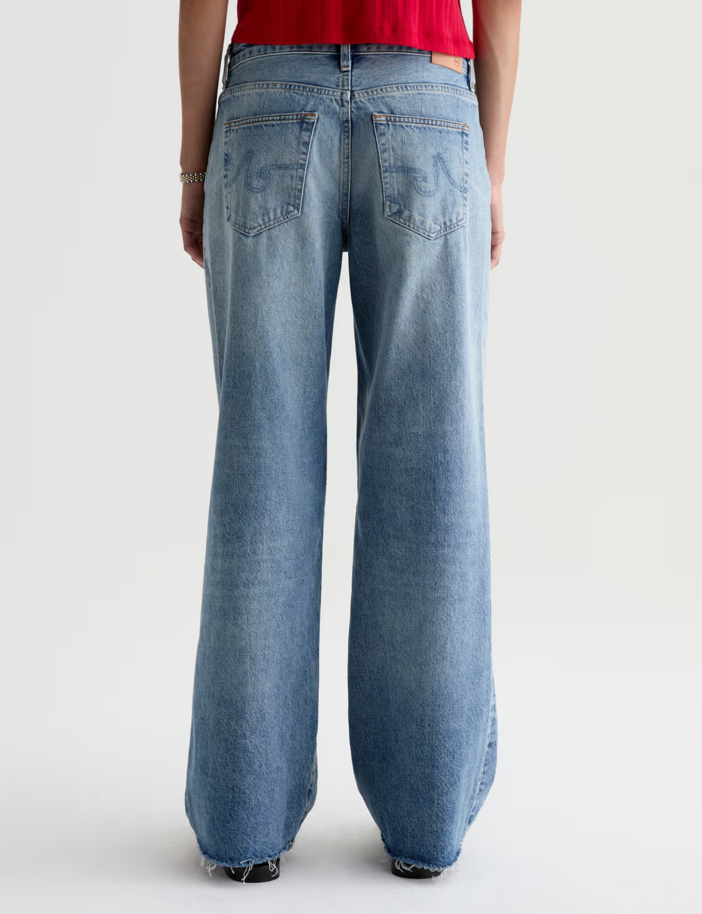ADRIA LOW-RISE WIDE LEG JEAN