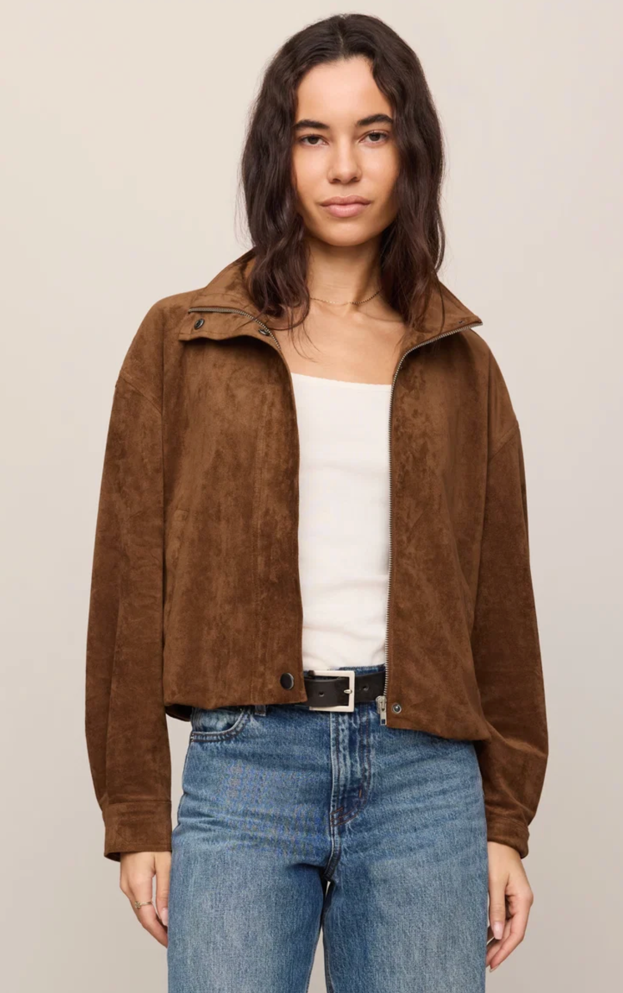 CORIN BUBBLE HEM JACKET