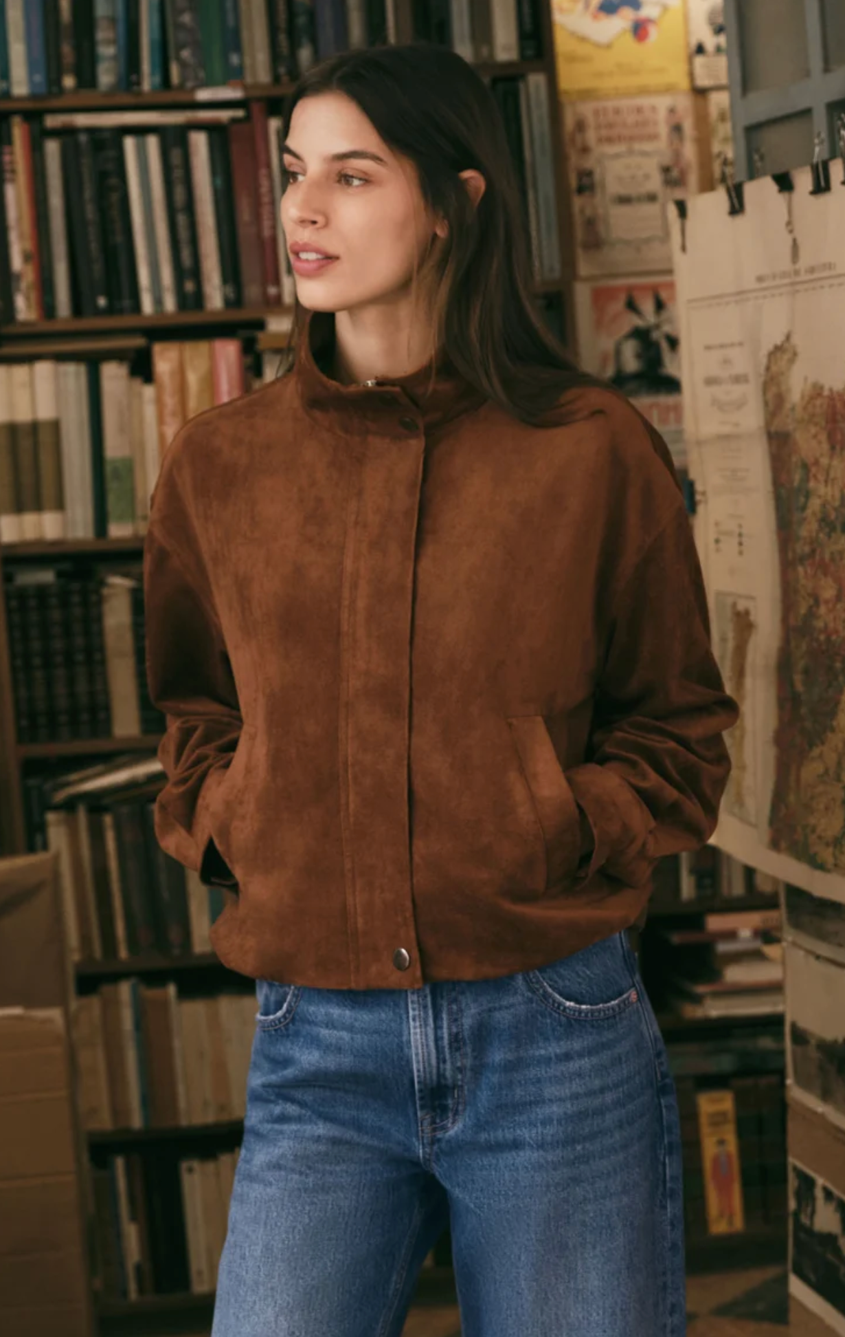 CORIN BUBBLE HEM JACKET