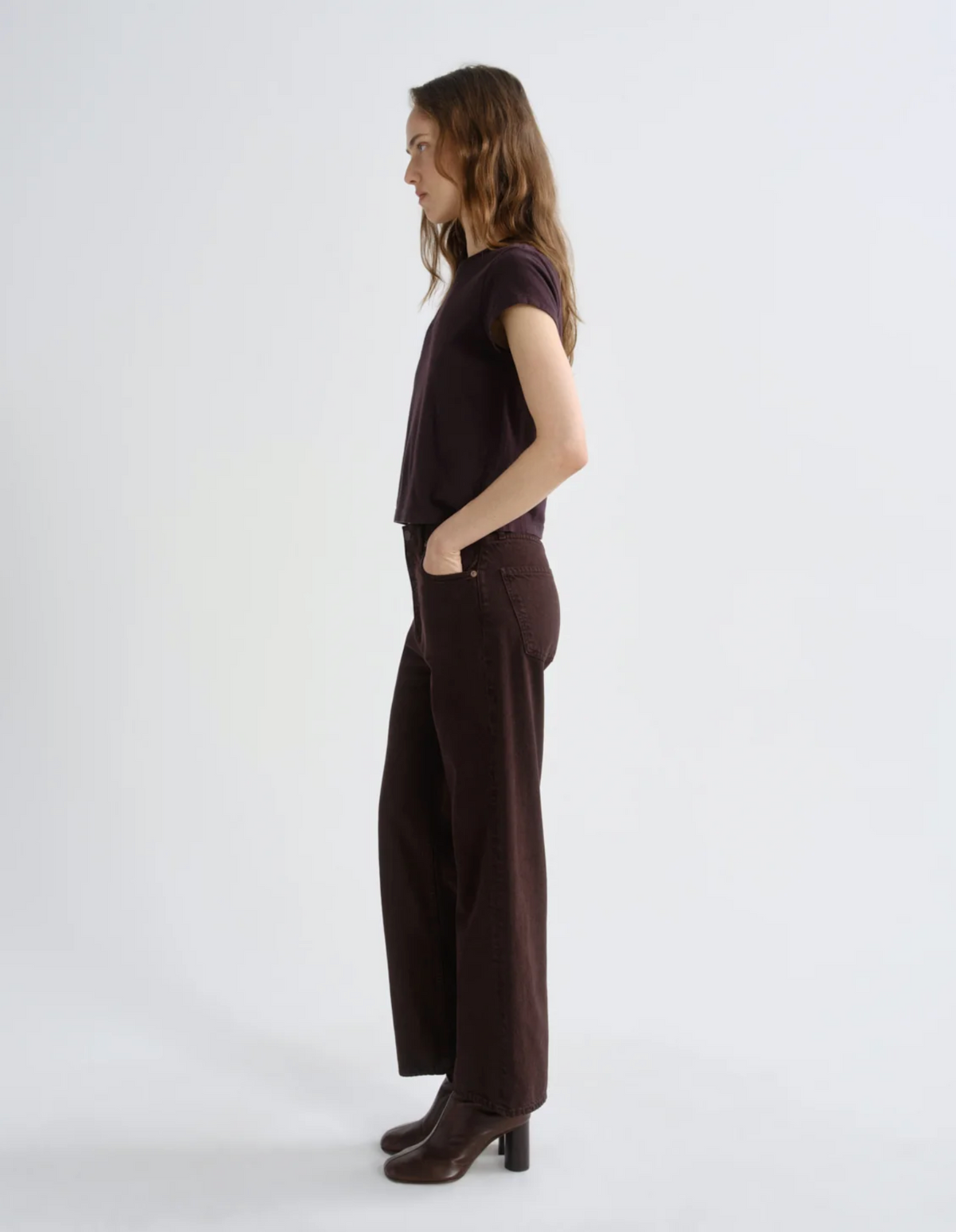 REN HIGH RISE WIDE LEG JEAN