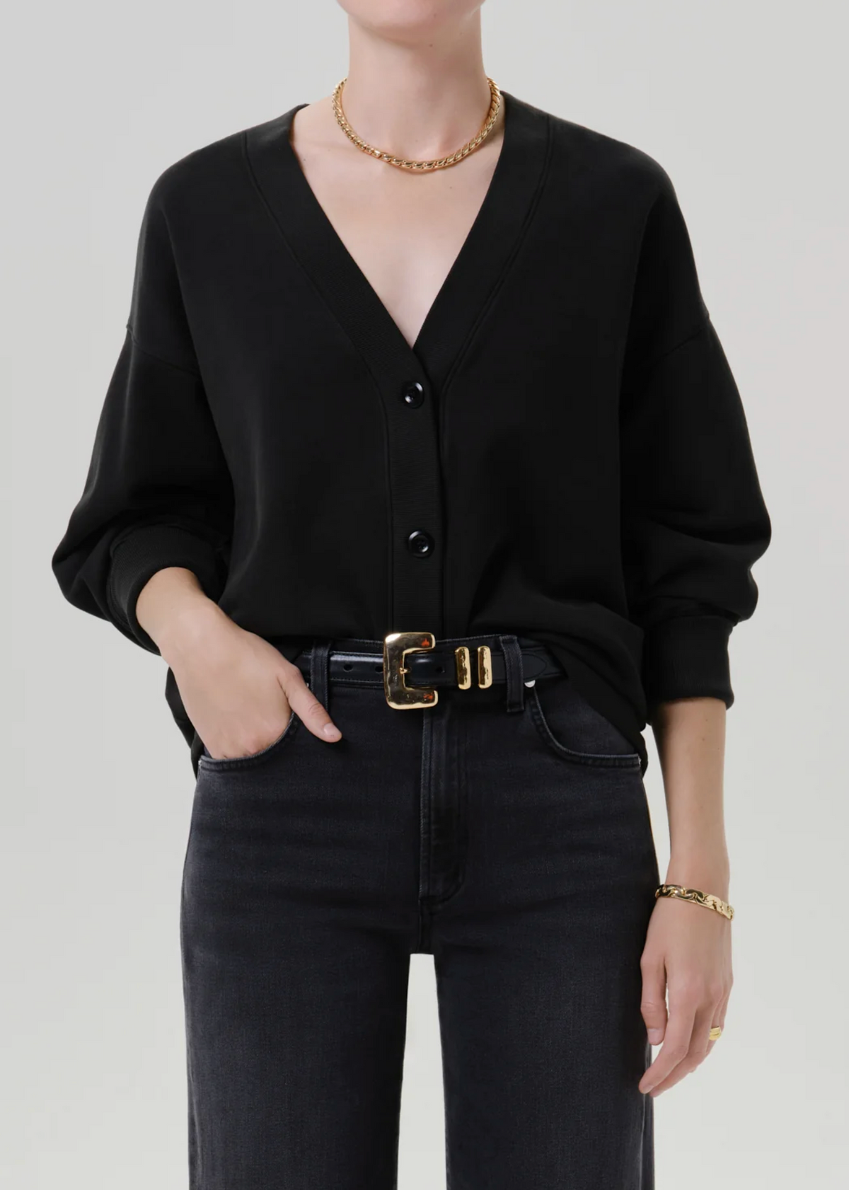 FLEECE CARDIGAN