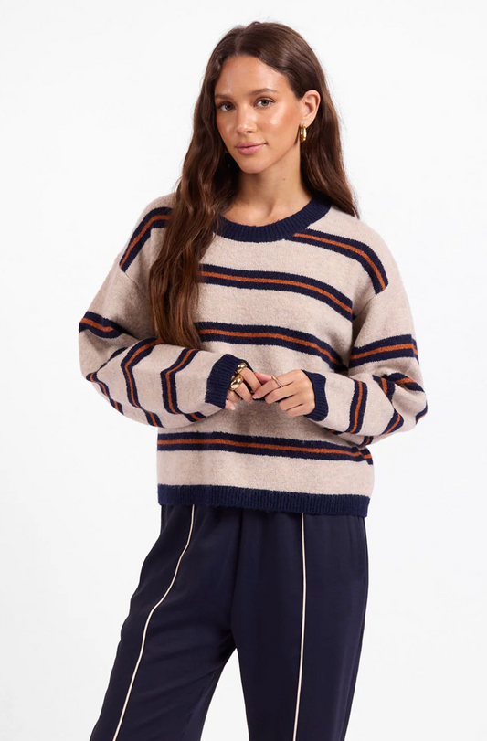 TIBER STRIPE SWEATER