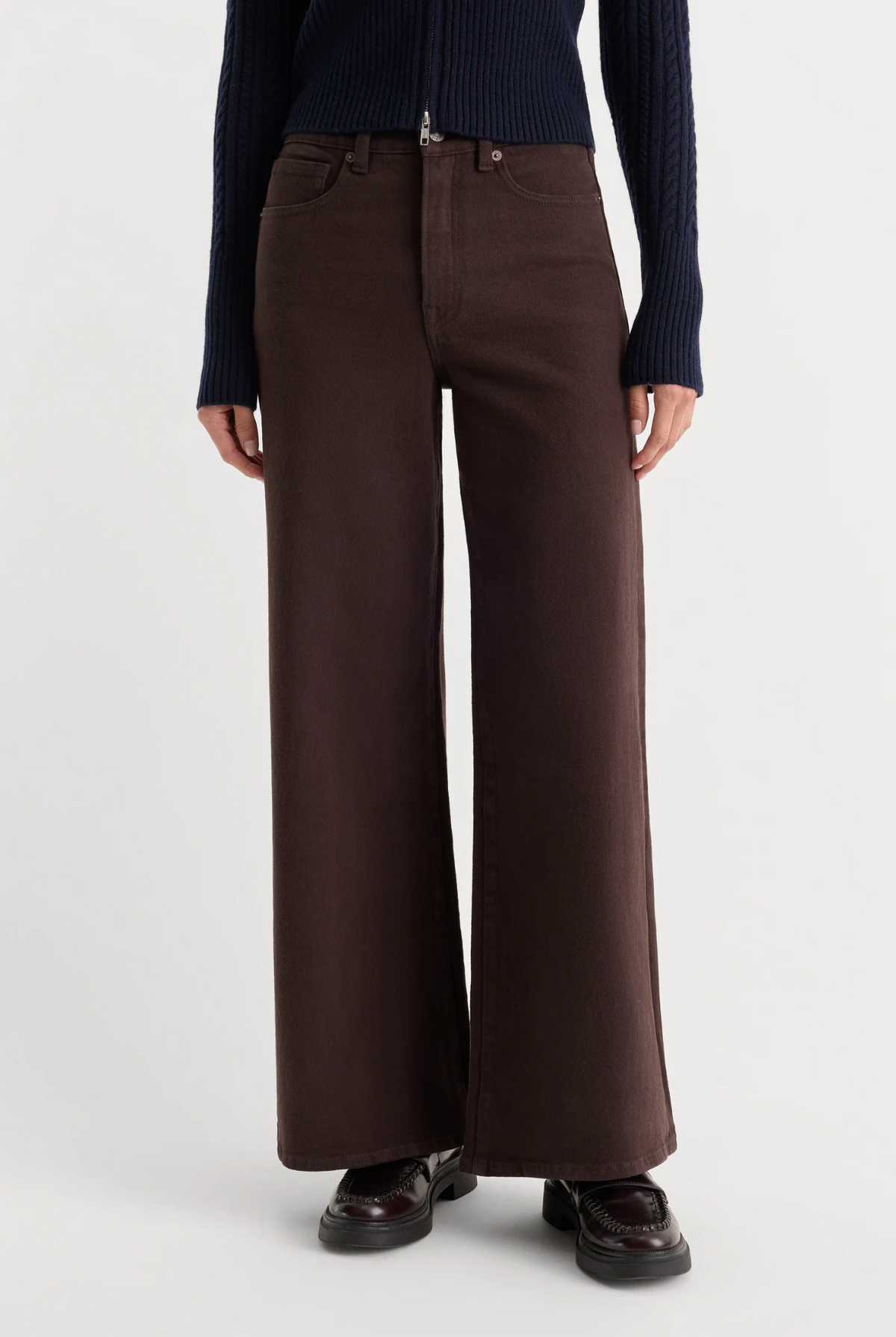 GOOD WAIST PALAZZO ANKLE JEANS