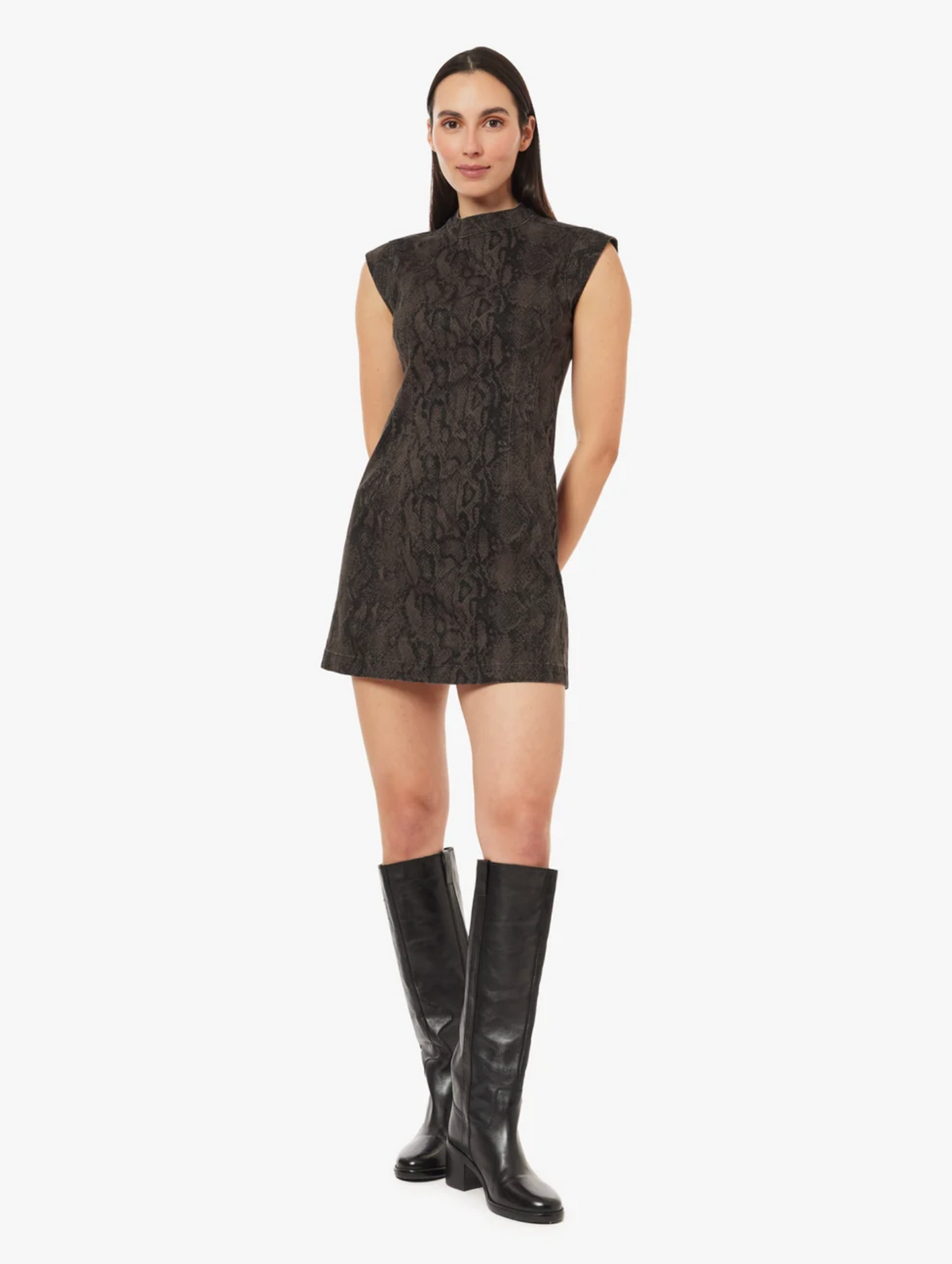 STRUCTURED MINI DRESS