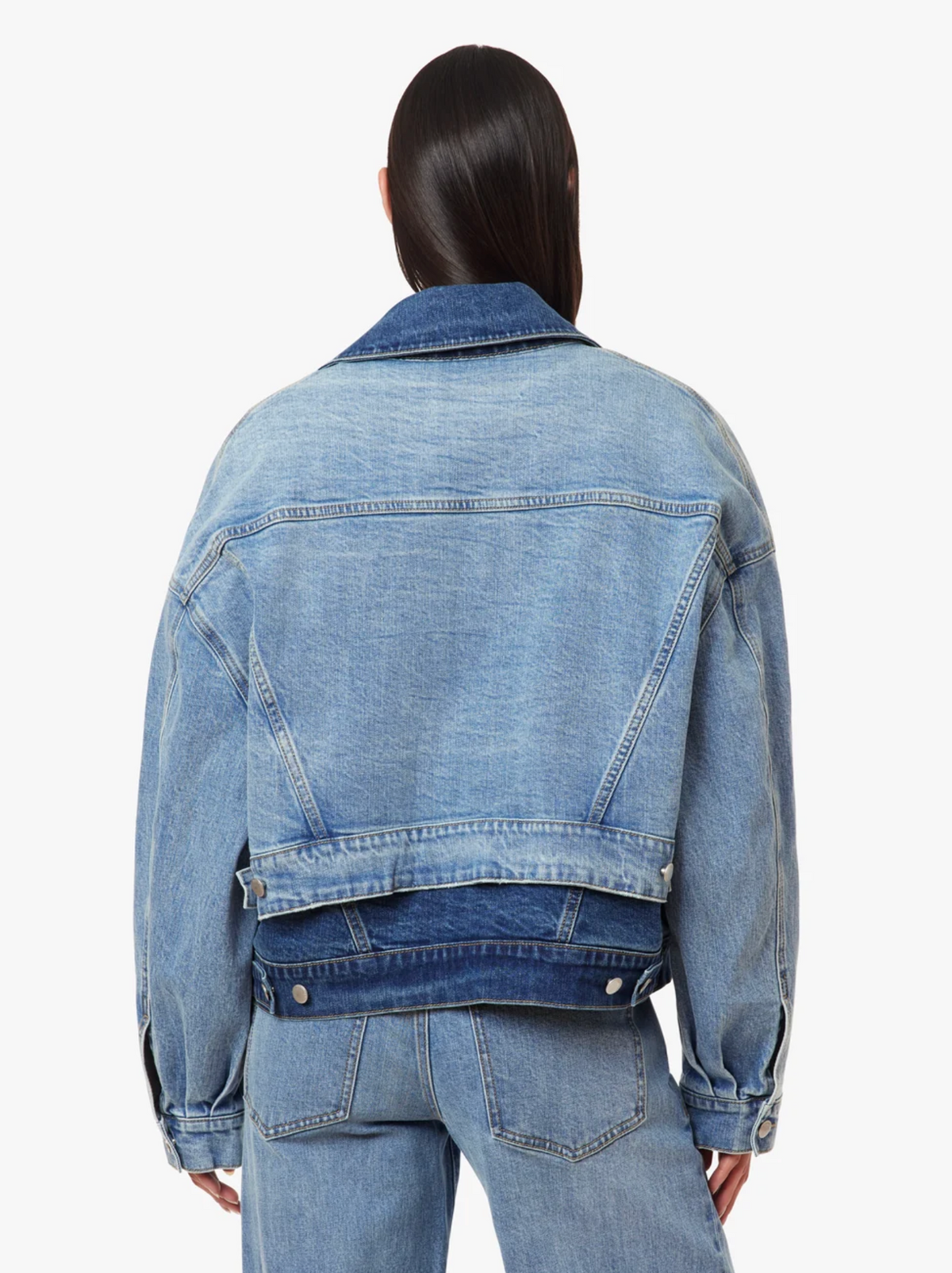 DOUBLE DENIM TRUCKER JACKET