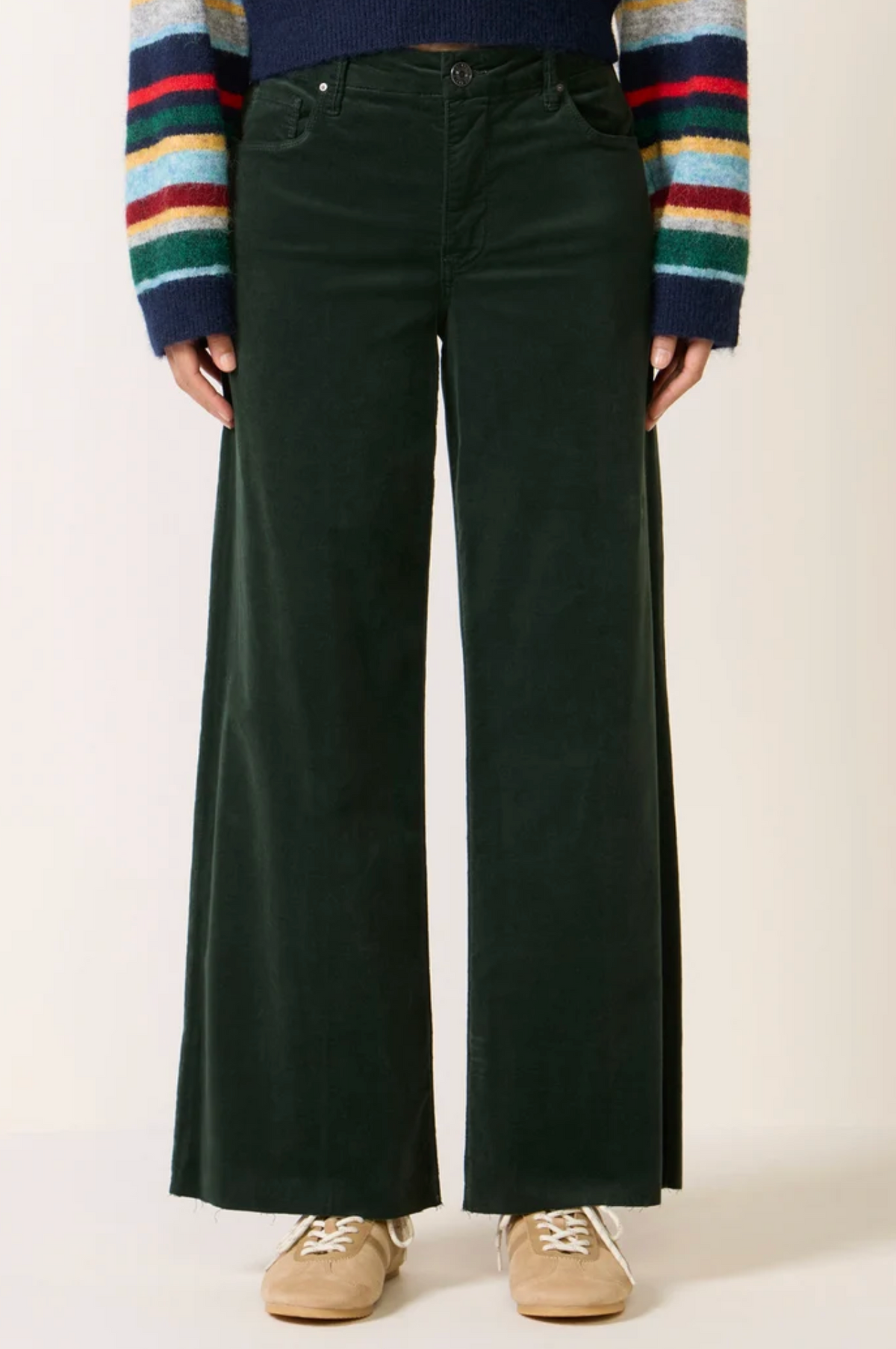MEG HIGH RISE WIDE LEG CORD