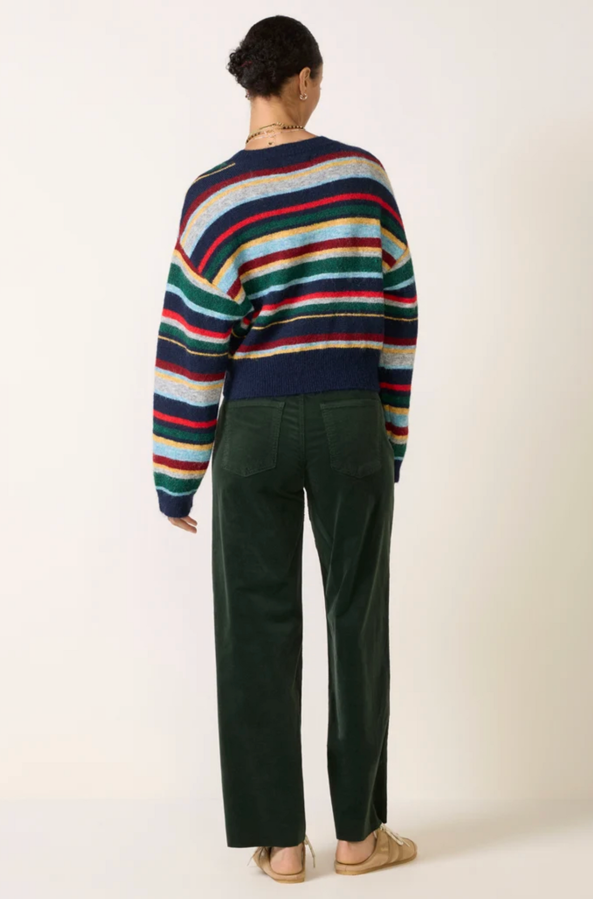 MEG HIGH RISE WIDE LEG CORD