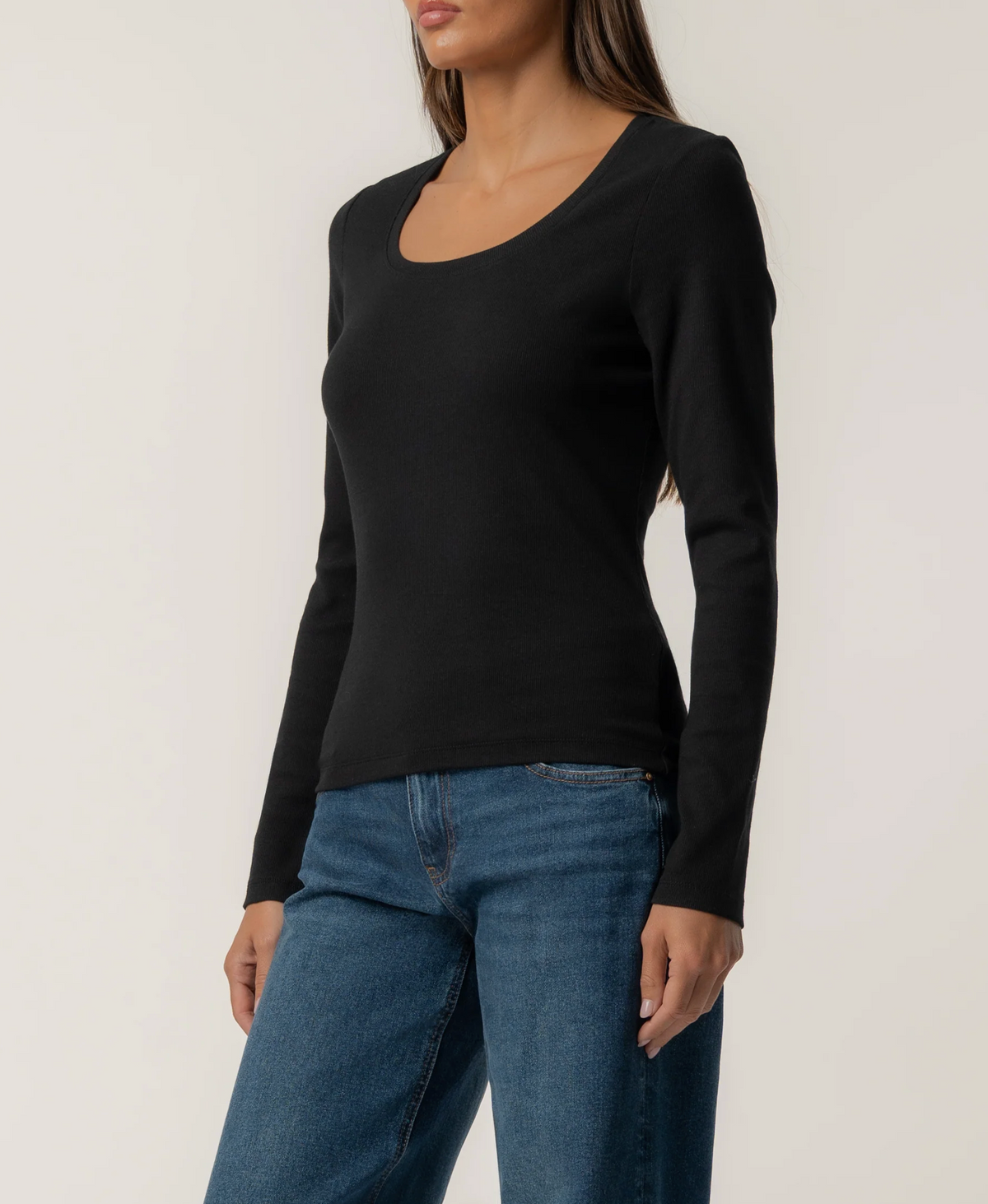 SARAH RIB KNIT TOP