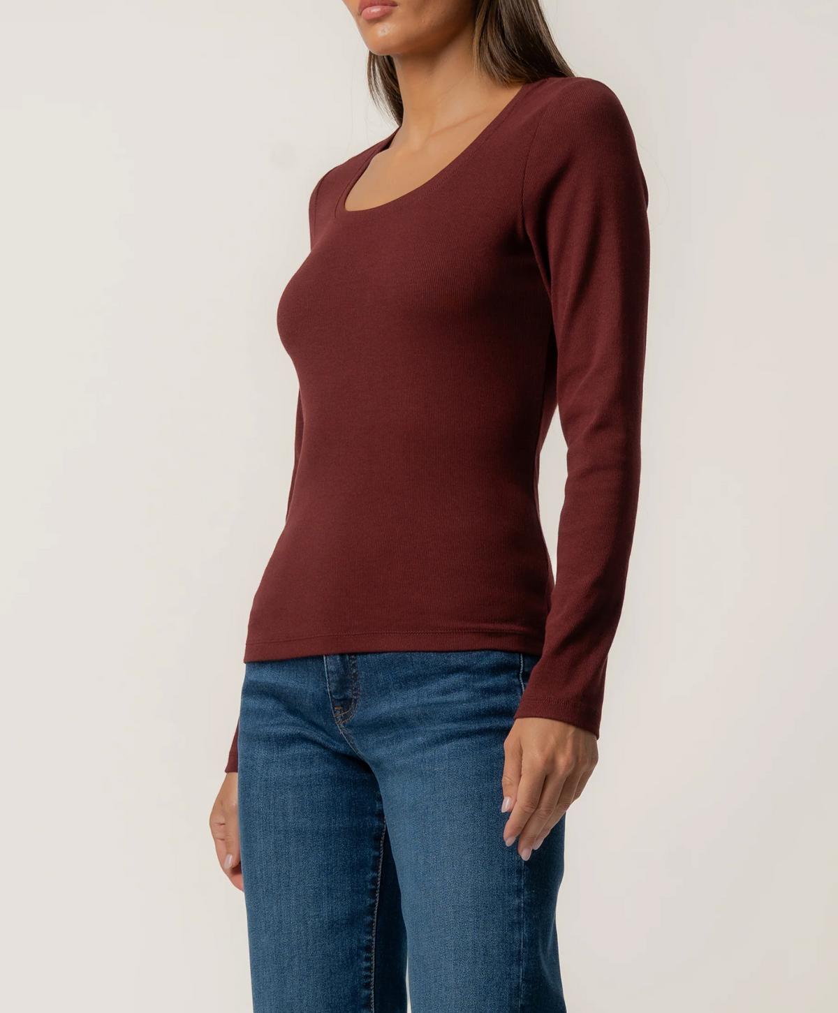 SARAH RIB KNIT TOP