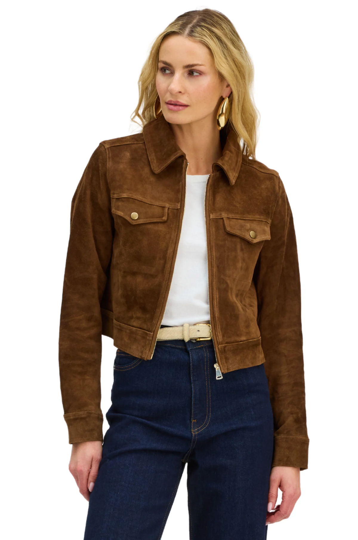 ALLY SUEDE JACKET