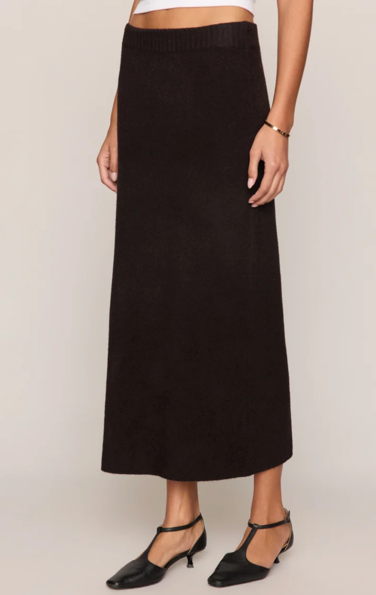 COZY MOMENT SWEATER MIDI SKIRT
