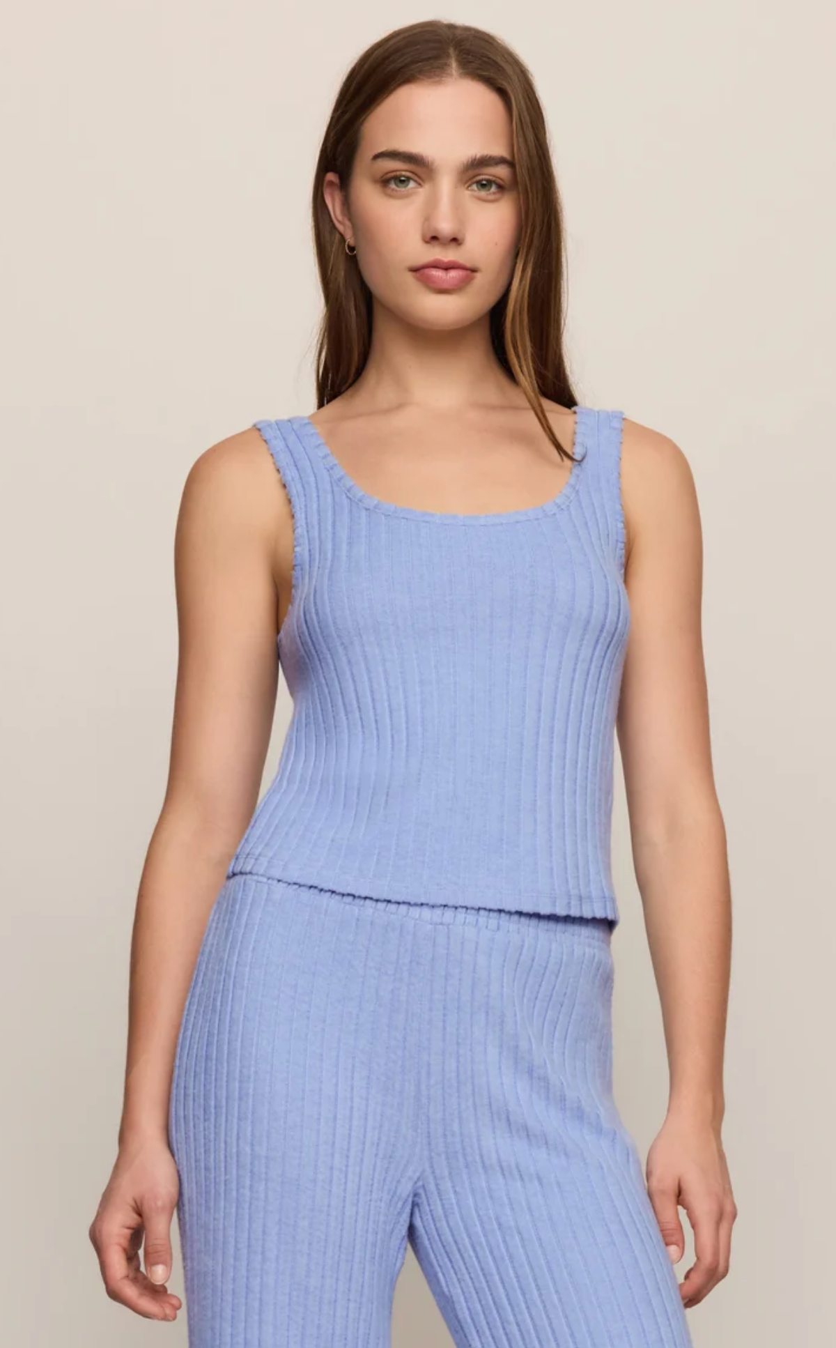 DOUBLE SCOOP SILKY RIB TANK