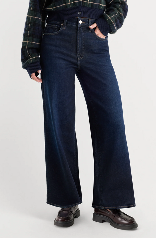 SOFT TECH GOOD WAIST PALAZZO ANKLE JEANS