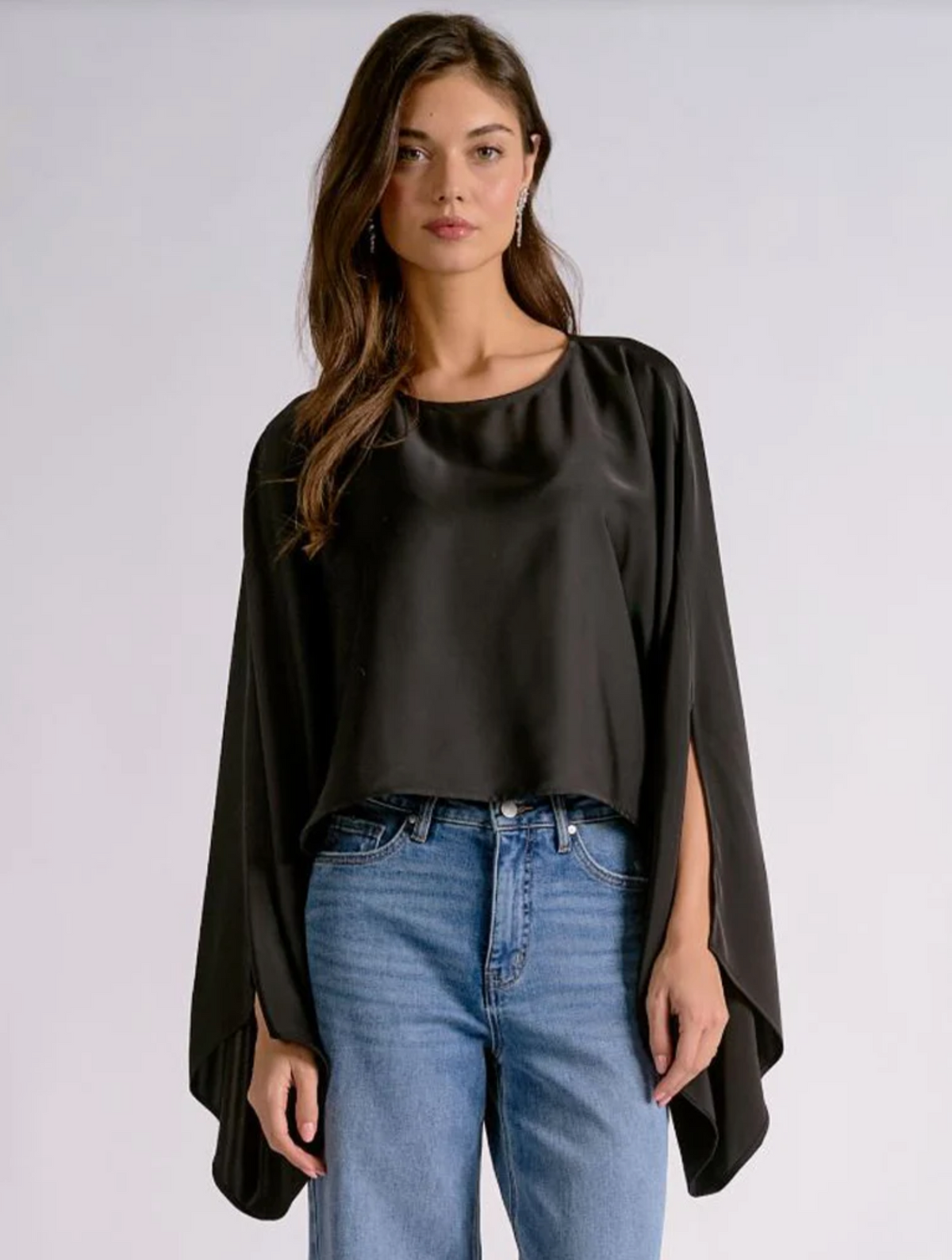 CROPPED CAPE TOP