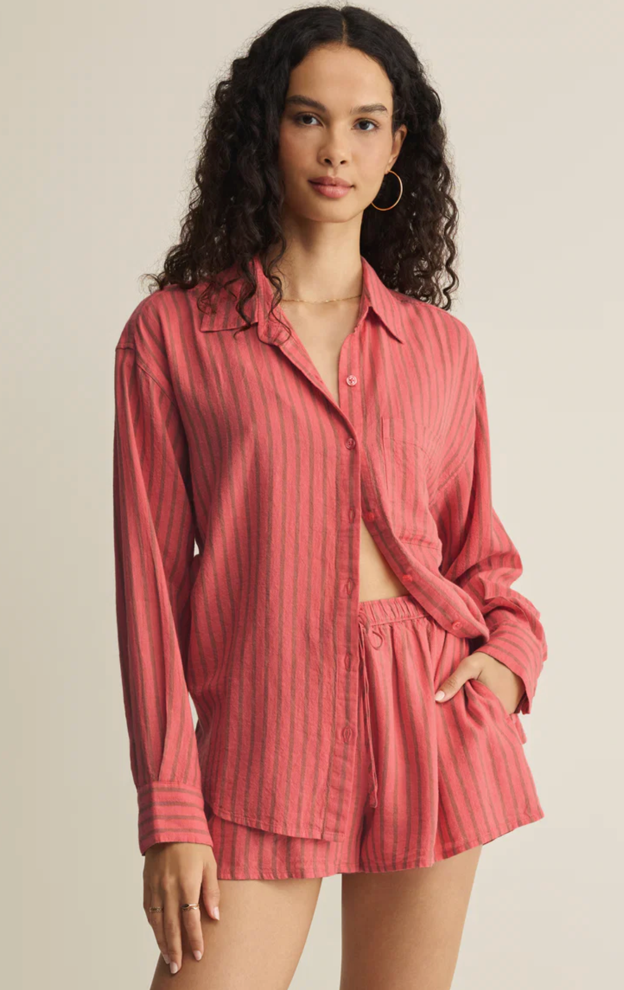 THE PERFECT STRIPED BUTTON UP