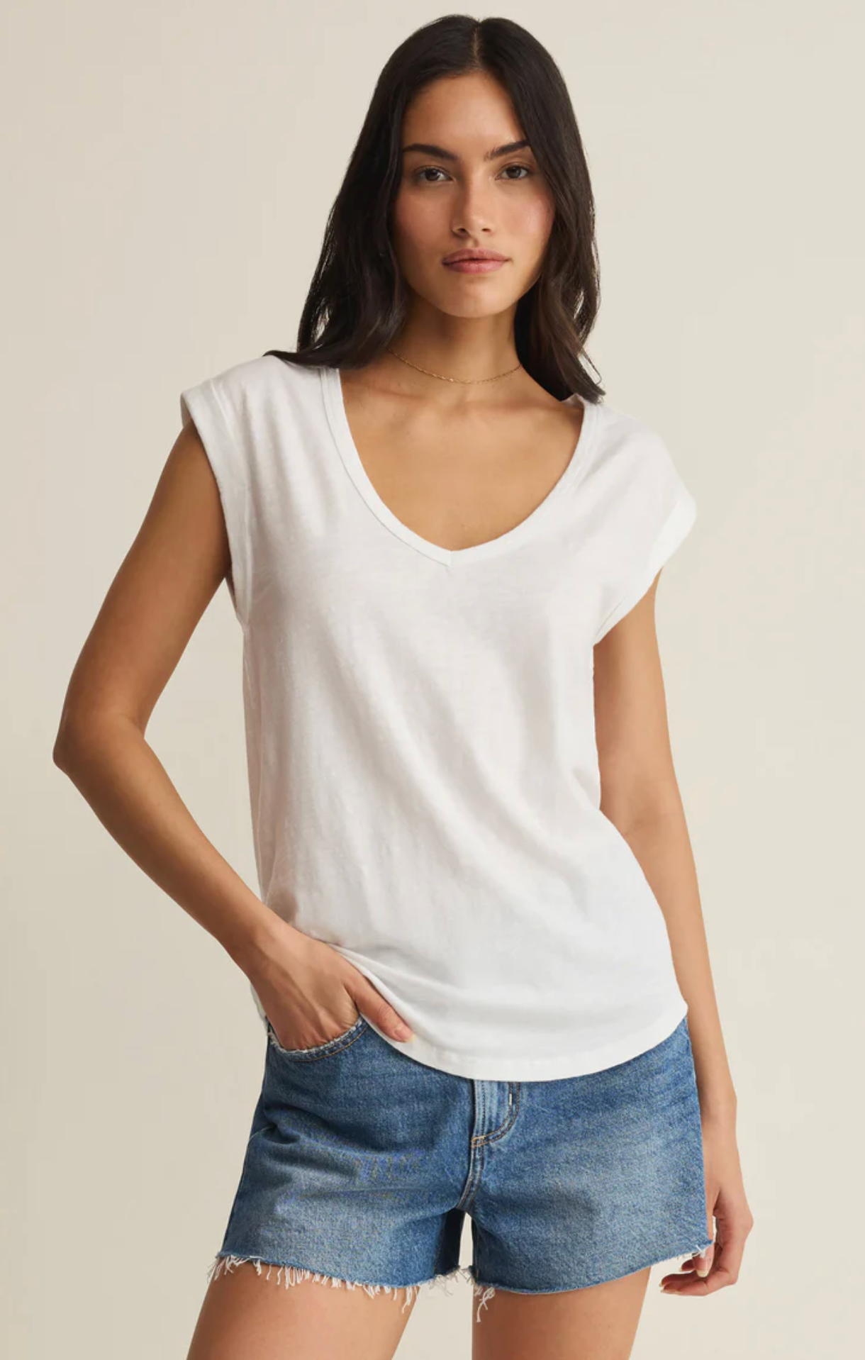 PER DIEM V-NECK TANK