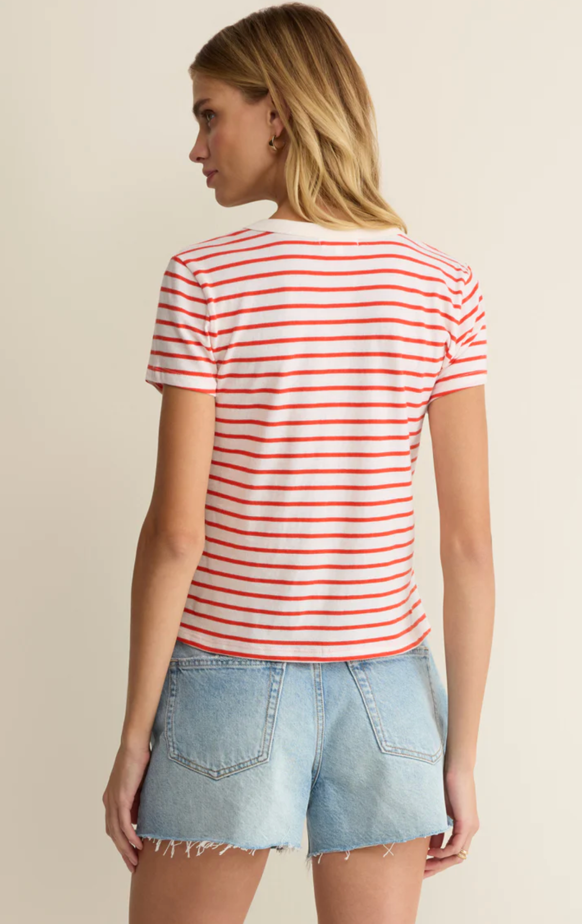 JUNIE STRIPED TEE