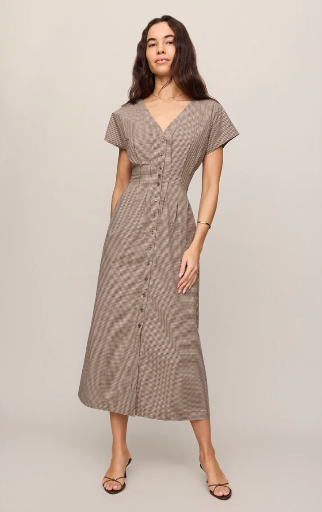SANNA GINGHAM DRESS
