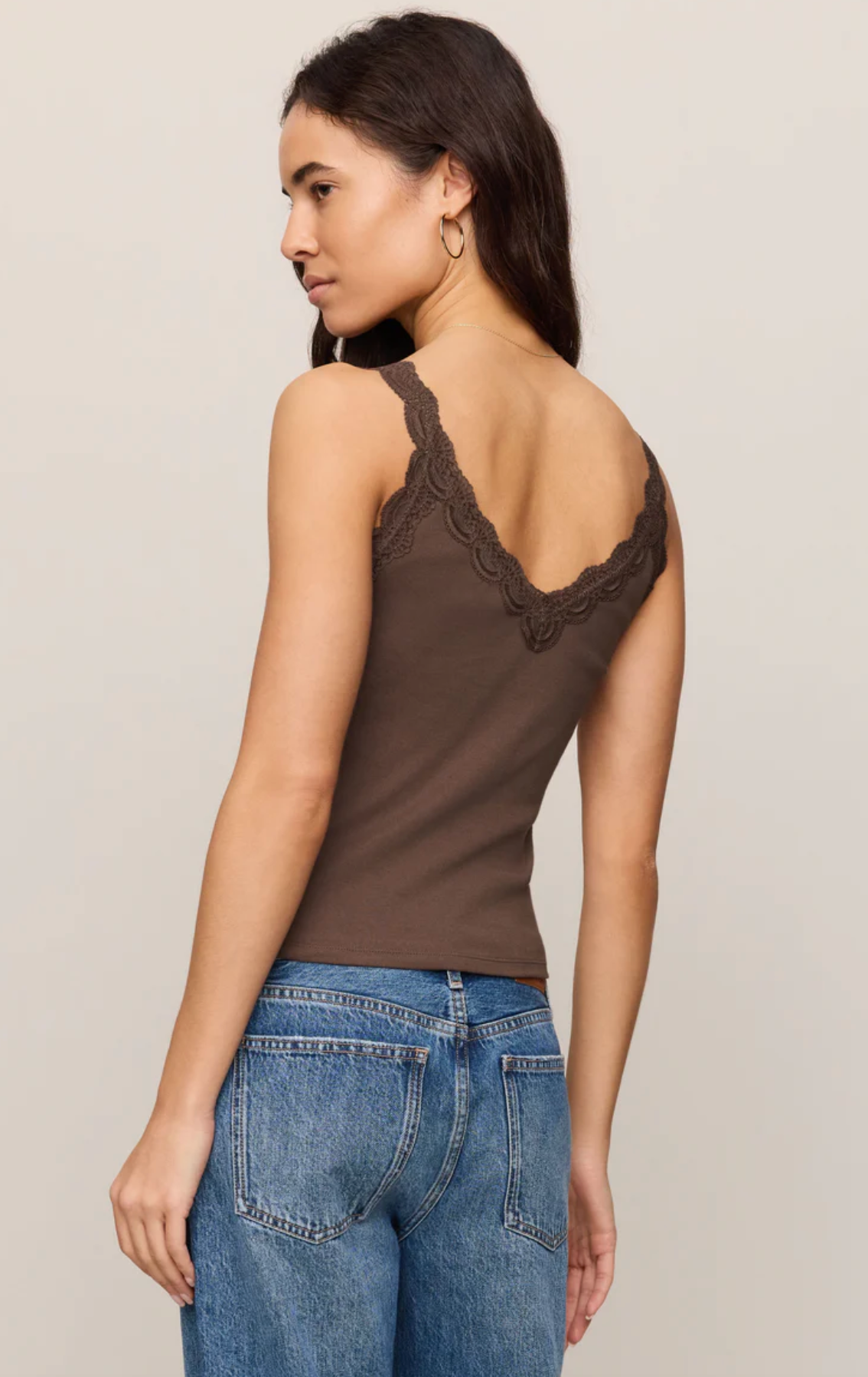 EVE LACE TRIM TANK