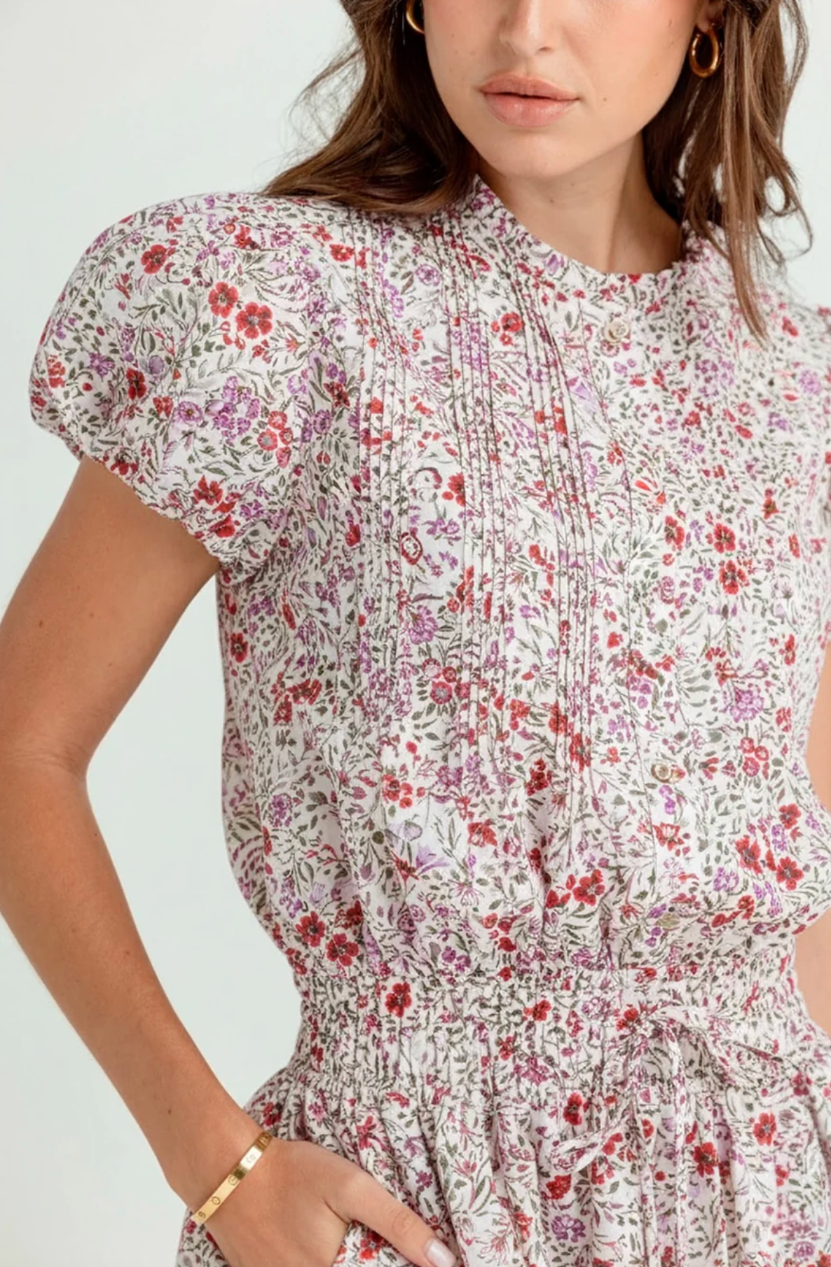 DAMSON GARDEN POPPY DRESS