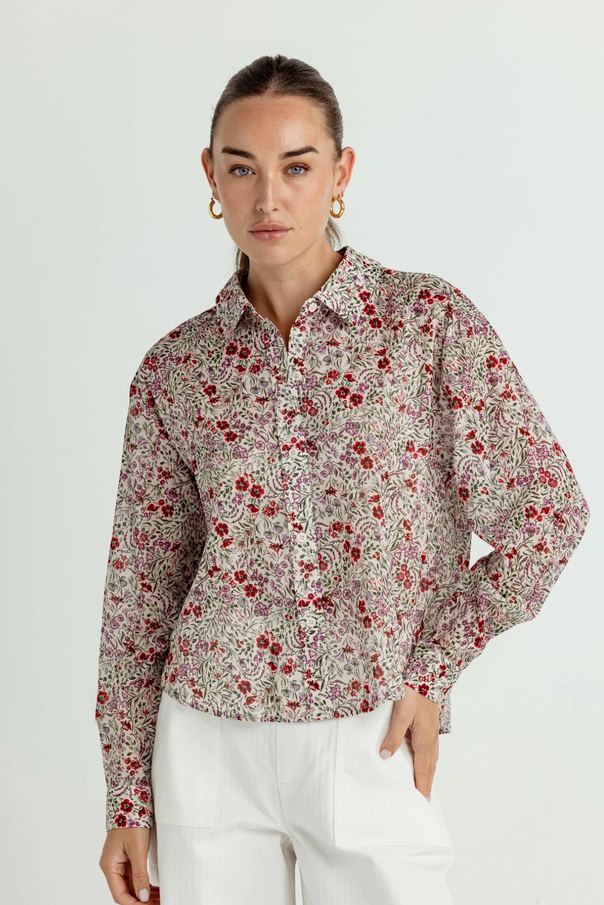 DAMSON GARDEN OLIVER SHIRT