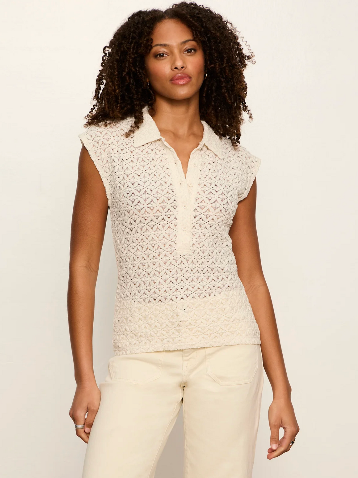 EVERYDAY MUSE COLLARED TEE
