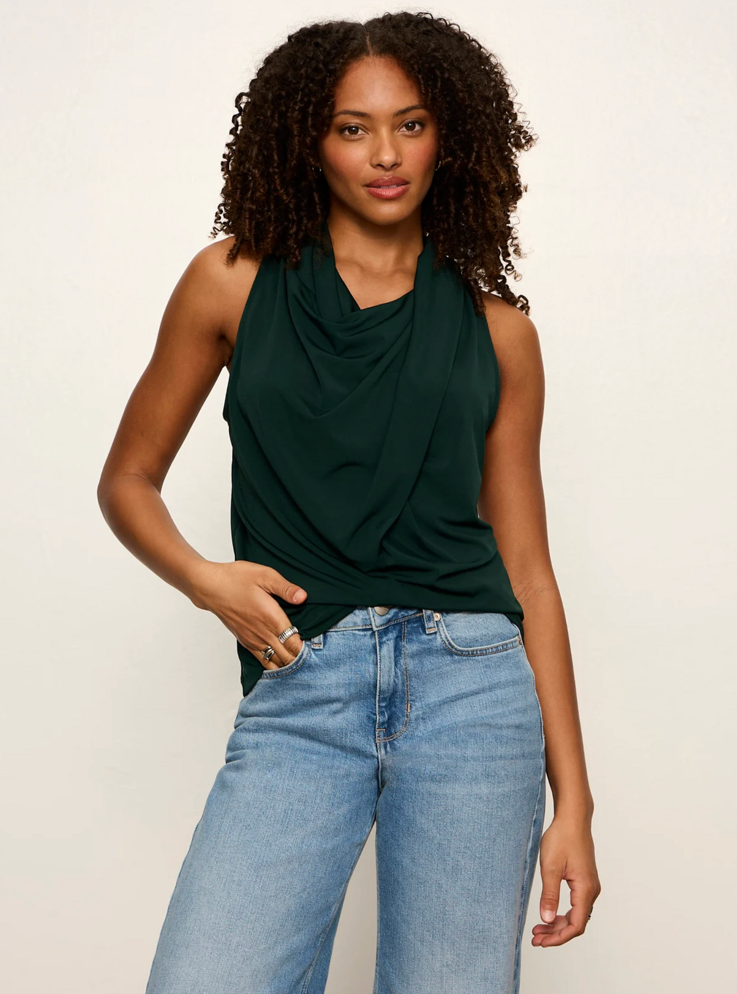 NORA DRAPED TANK
