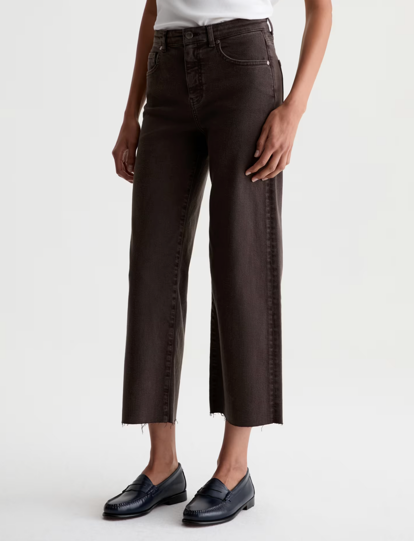 SAIGE WIDE LEG CROP JEAN