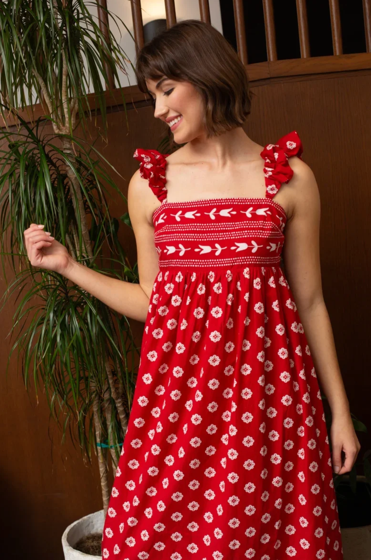 SYLVIA MIDI DRESS