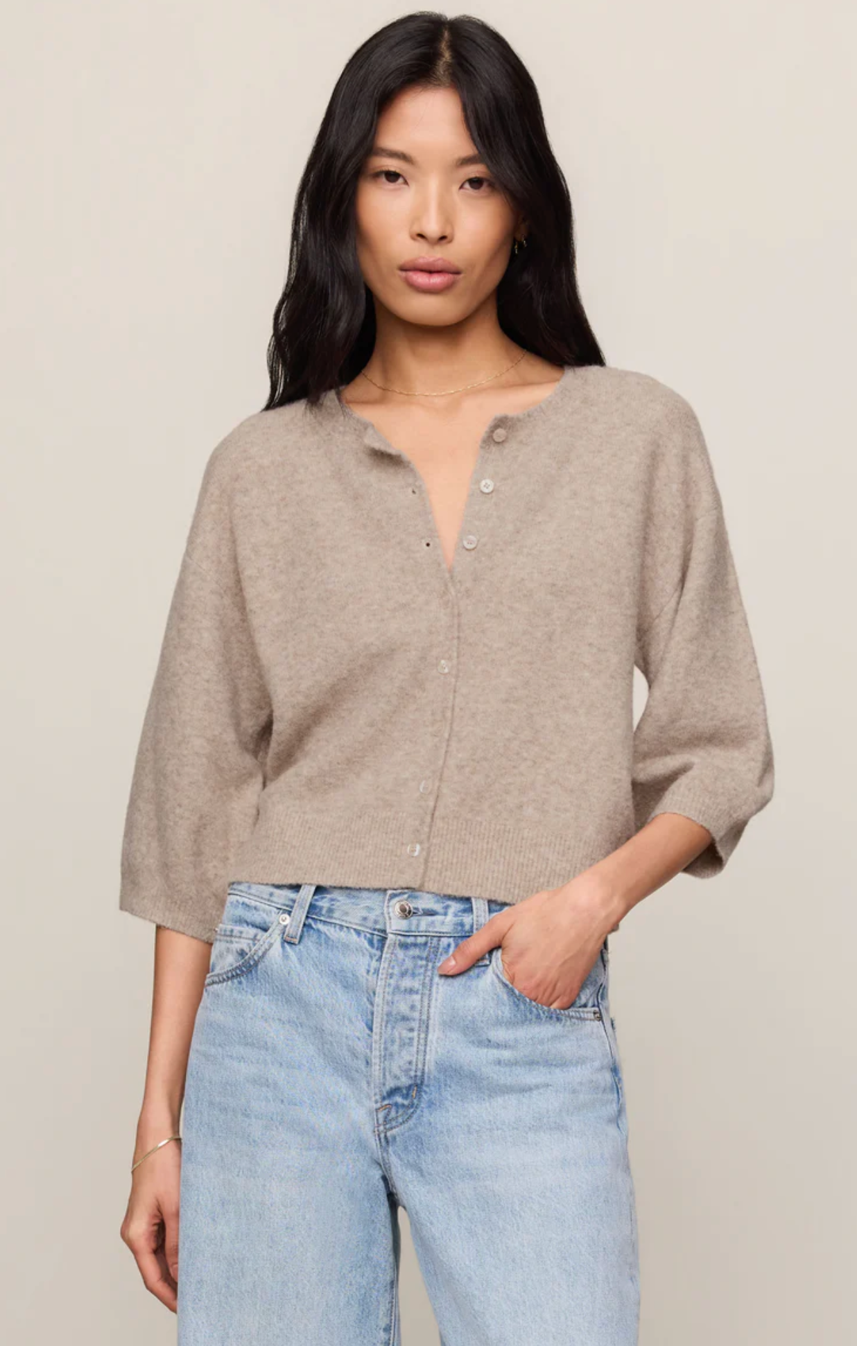 VALOR SHORT SLEEVE CARDIGAN