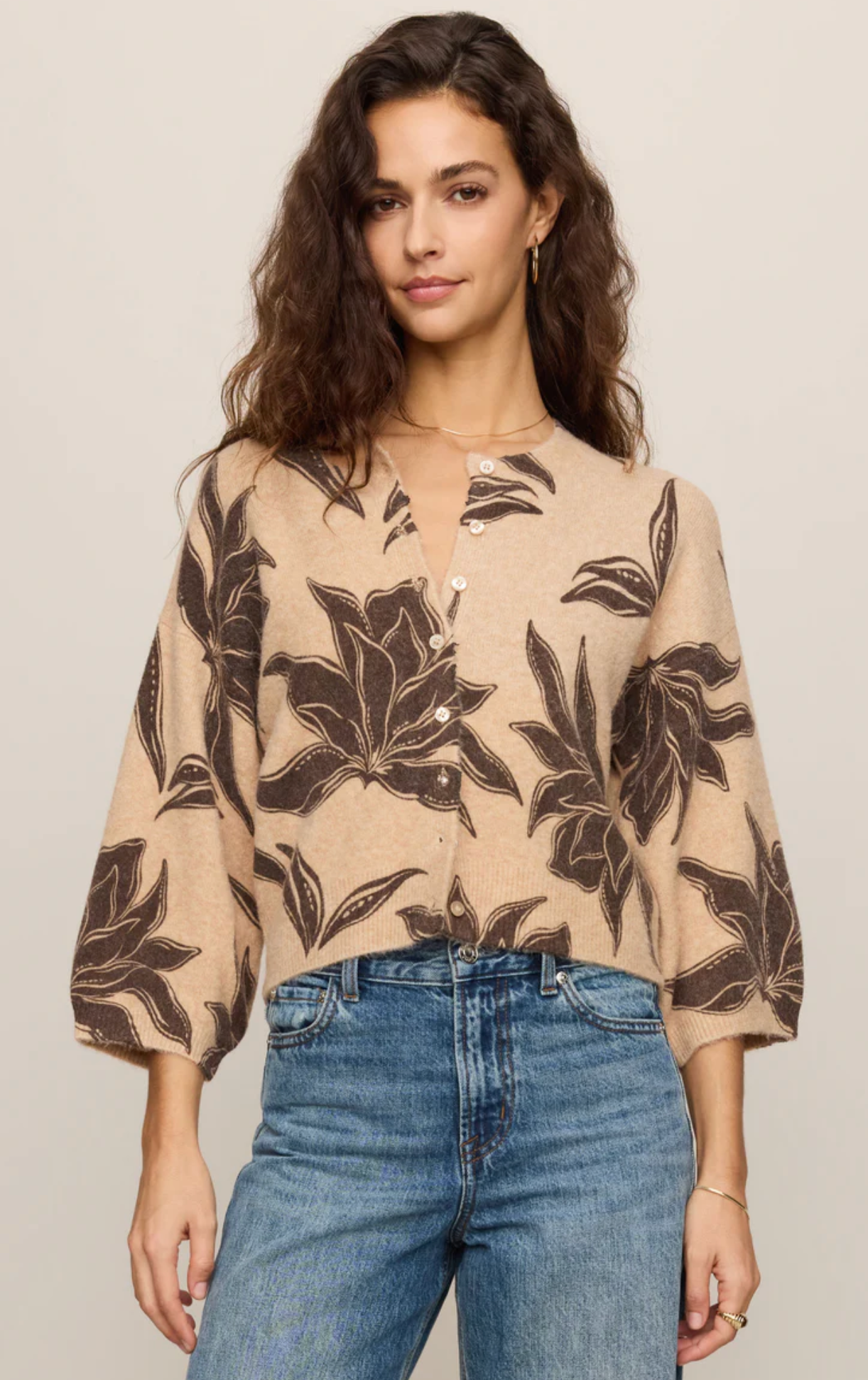 VALOR FLORAL CARDIGAN