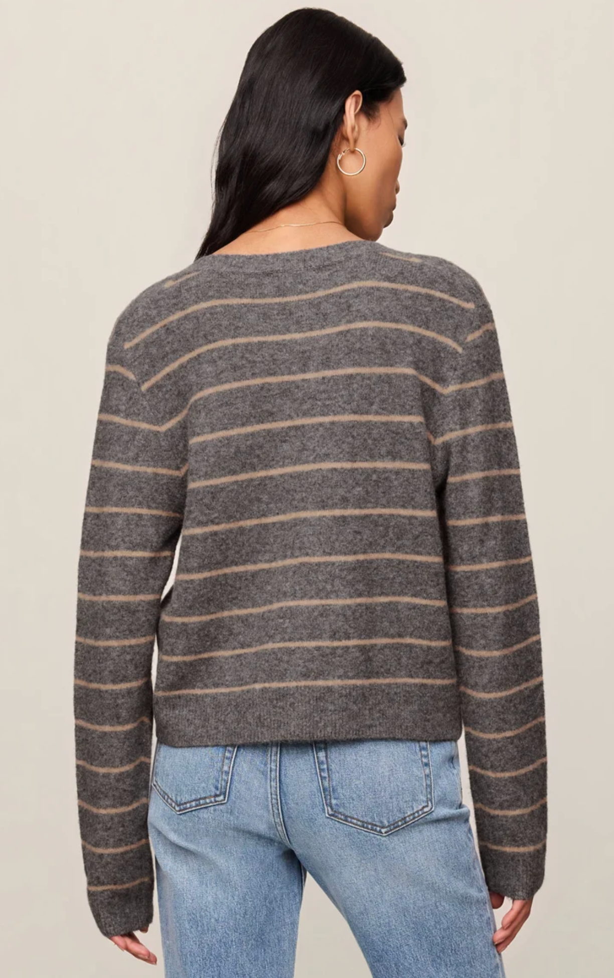 MEDINA COZY STRIPE CARDIGAN