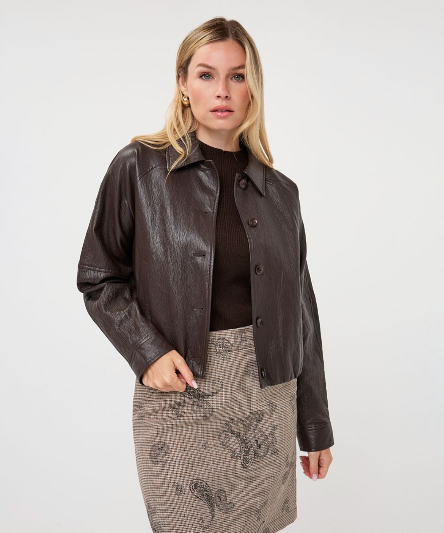 CRINKLE BALLOON JACKET
