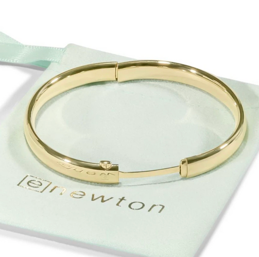 CHERISH GOLD BANGLE BRACELET