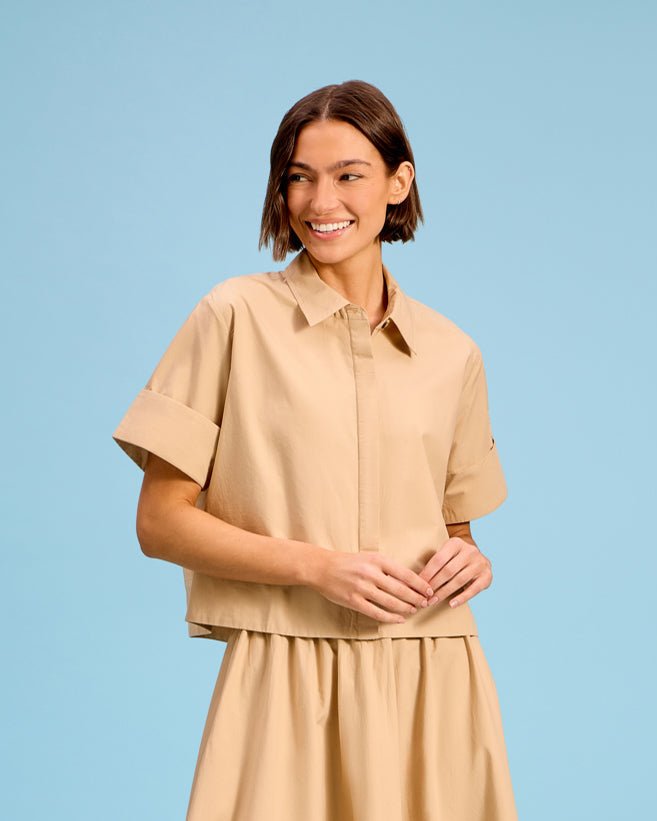 Club Shirt, Khaki