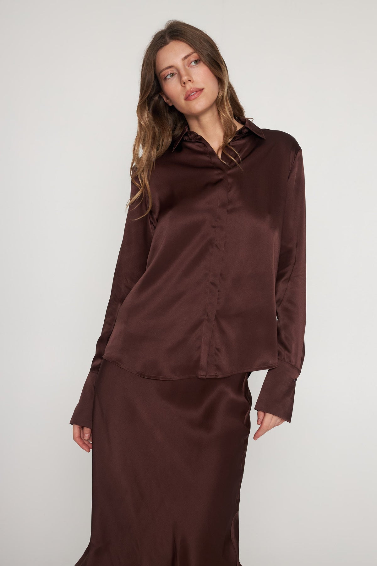 Sophie Blouse - Brown