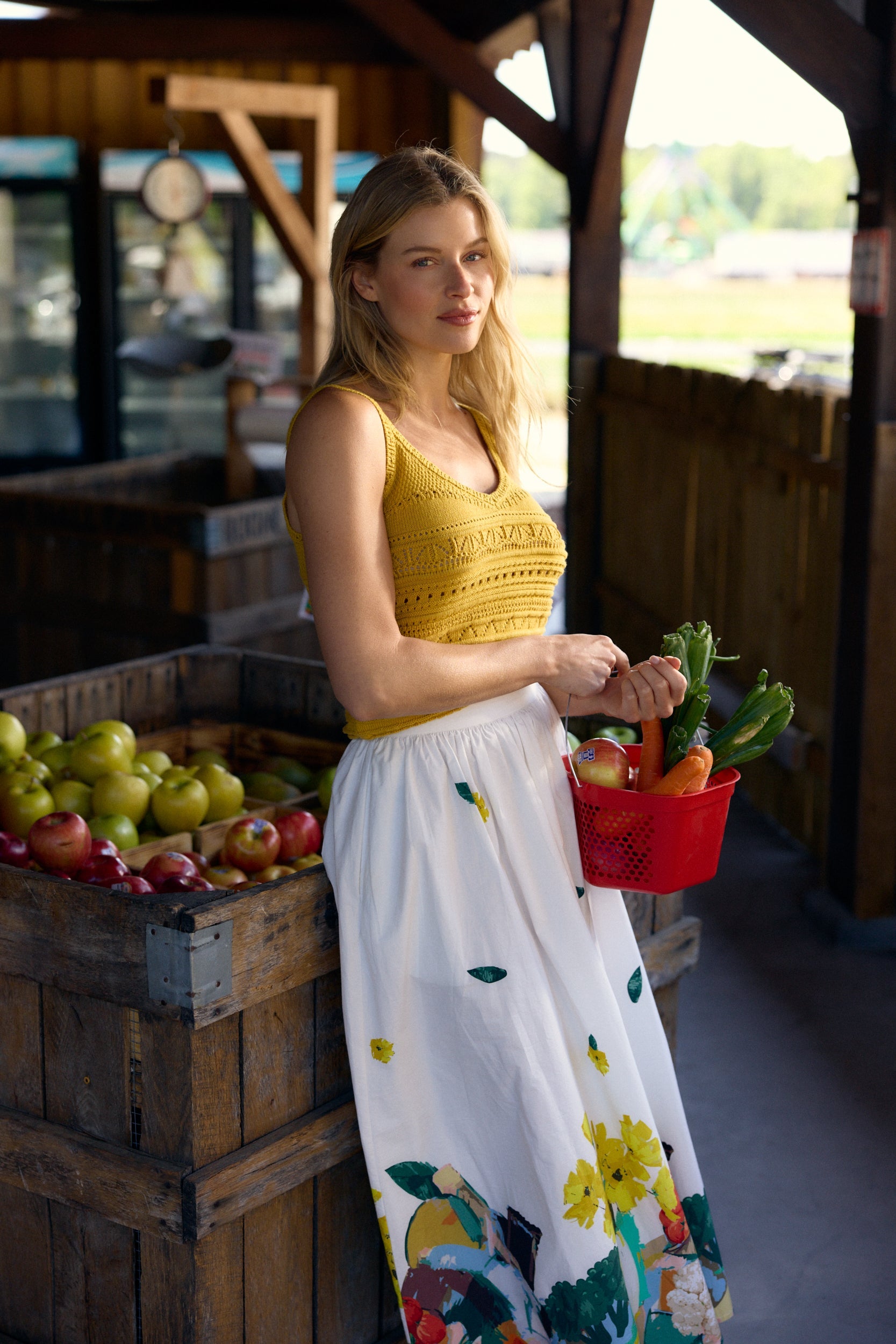 Kit Skirt, Farmer's Market