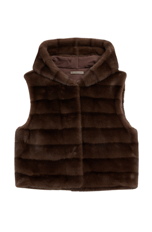 LUXE FAUX FUR VEST