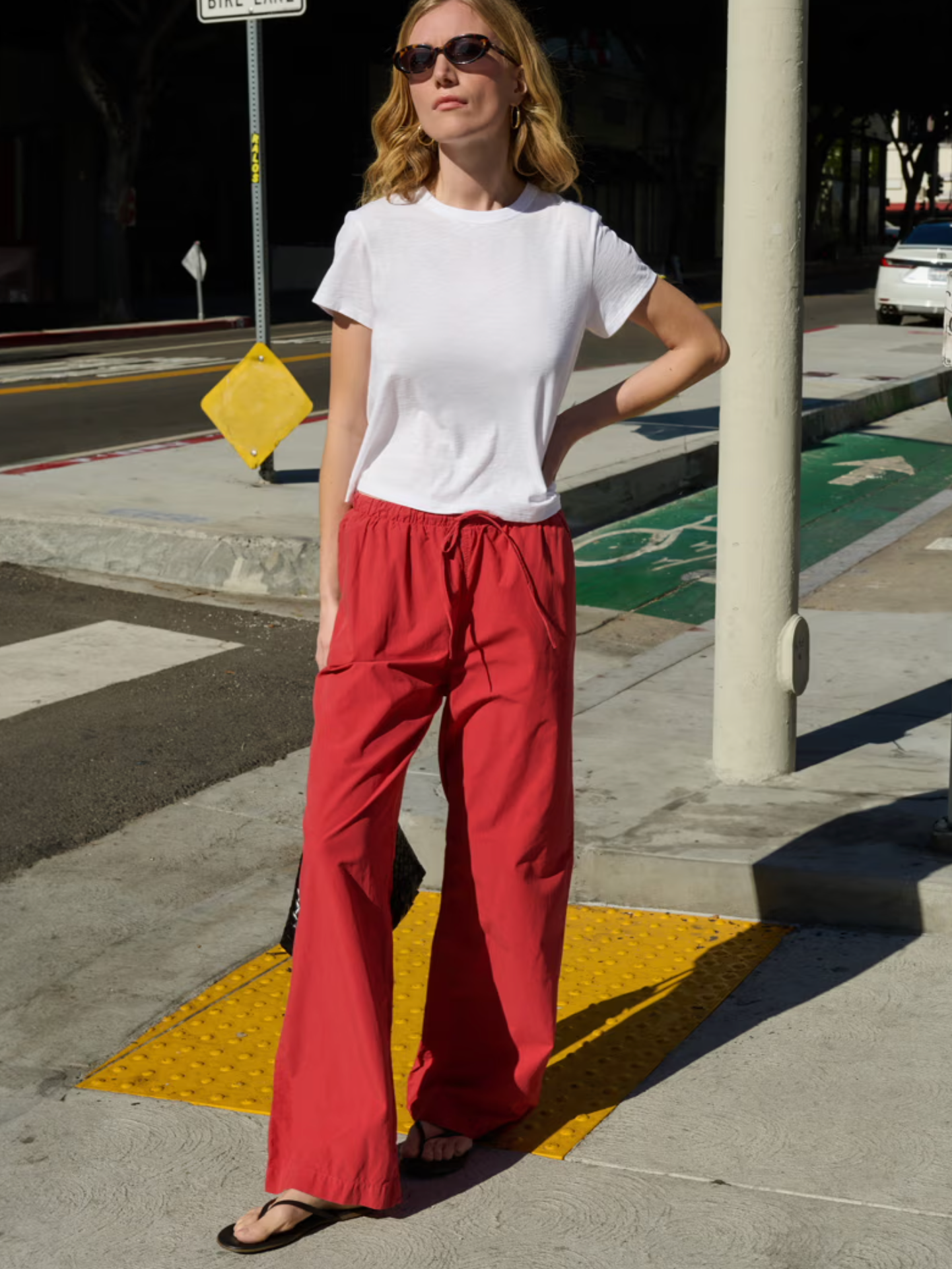 LUCIA TIE WAIST PANT