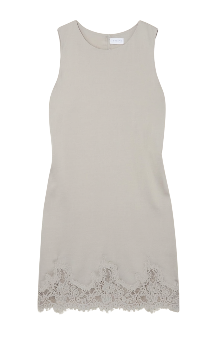 MEADOW MUSE LACE MINI DRESS